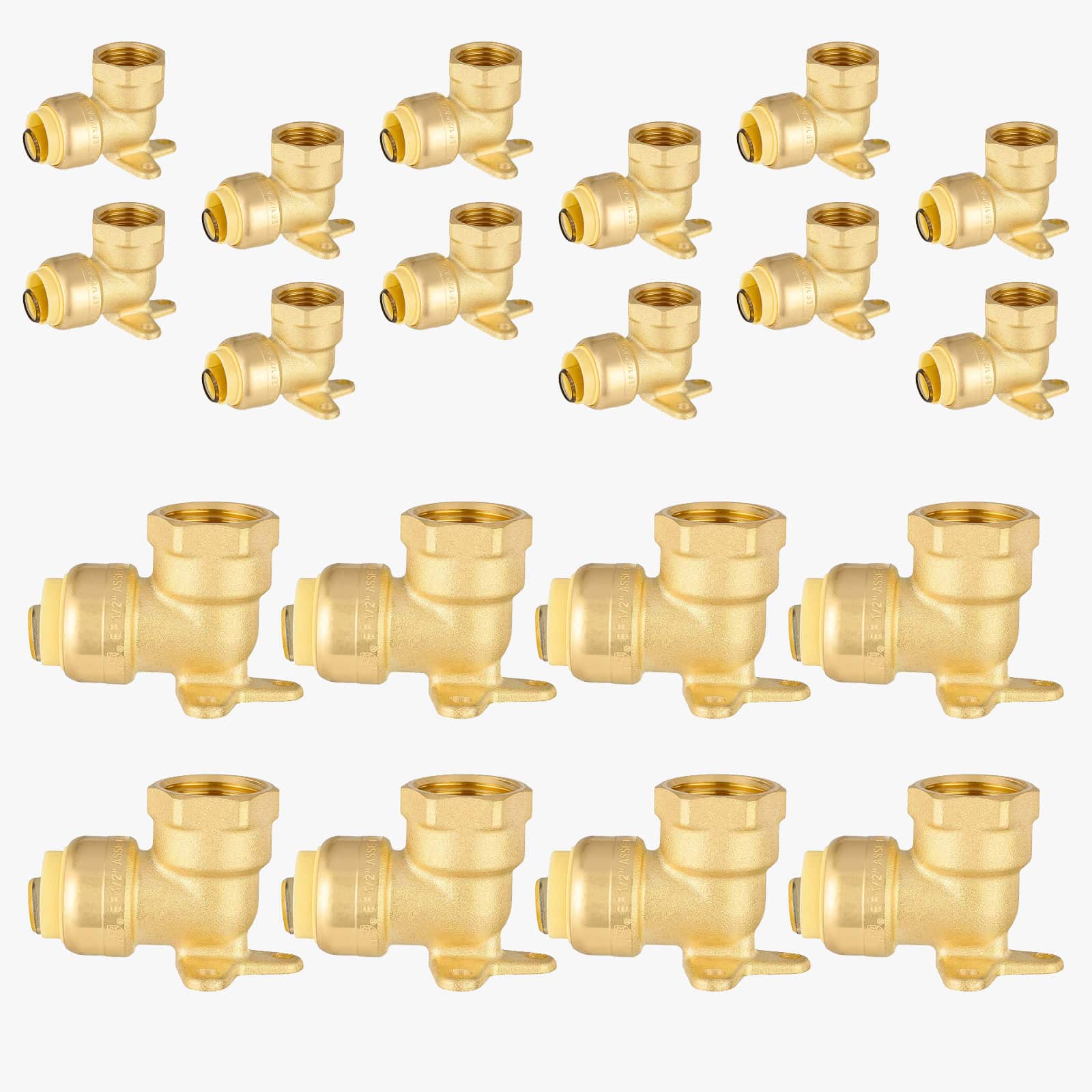 push fit female drop ear elbow 13