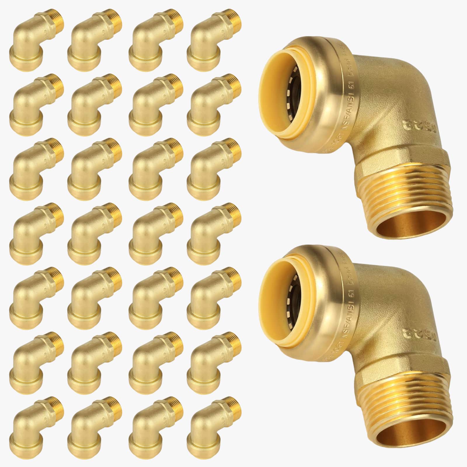 push fit male elbow 18