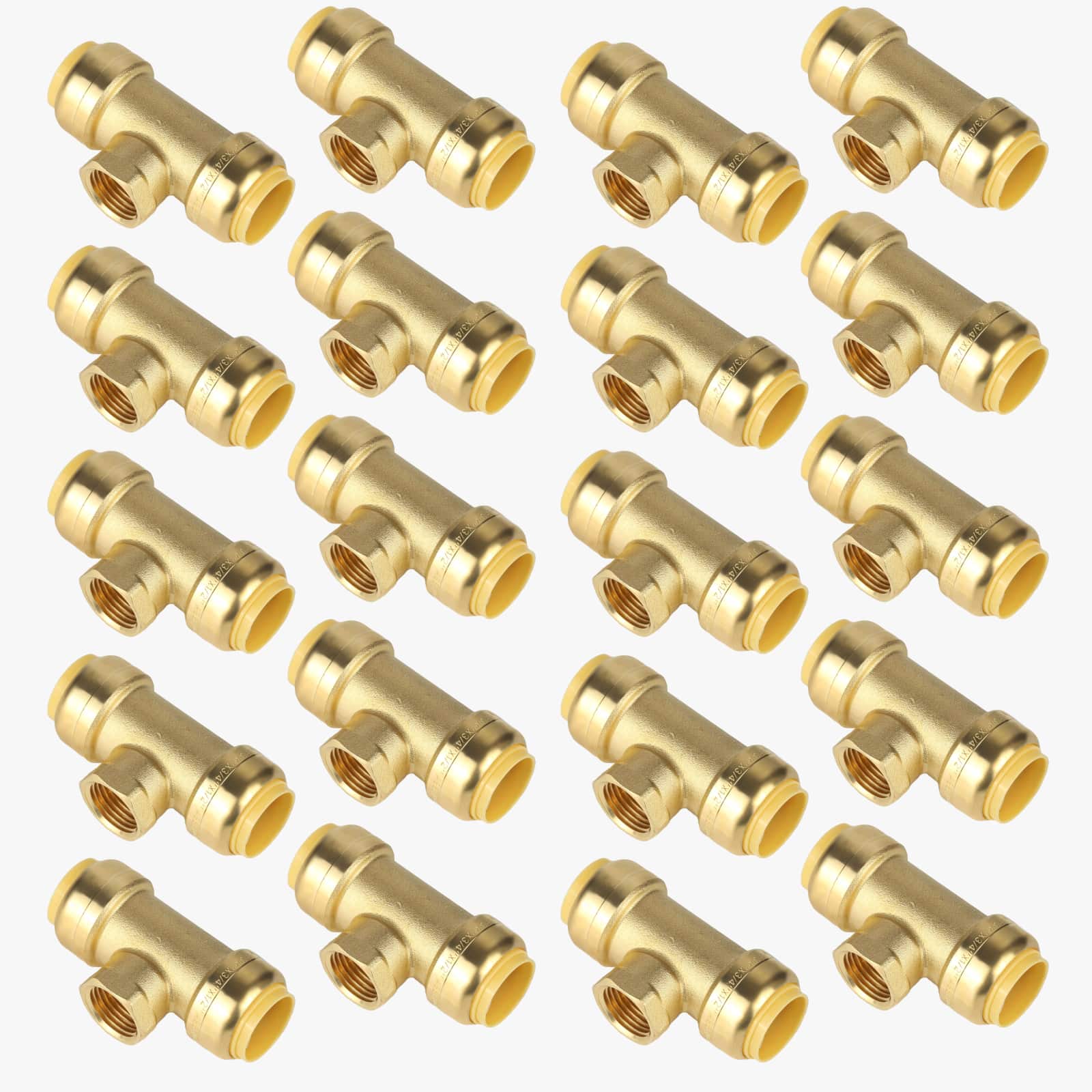 push fit x push fit x fnpt reducing tee 8