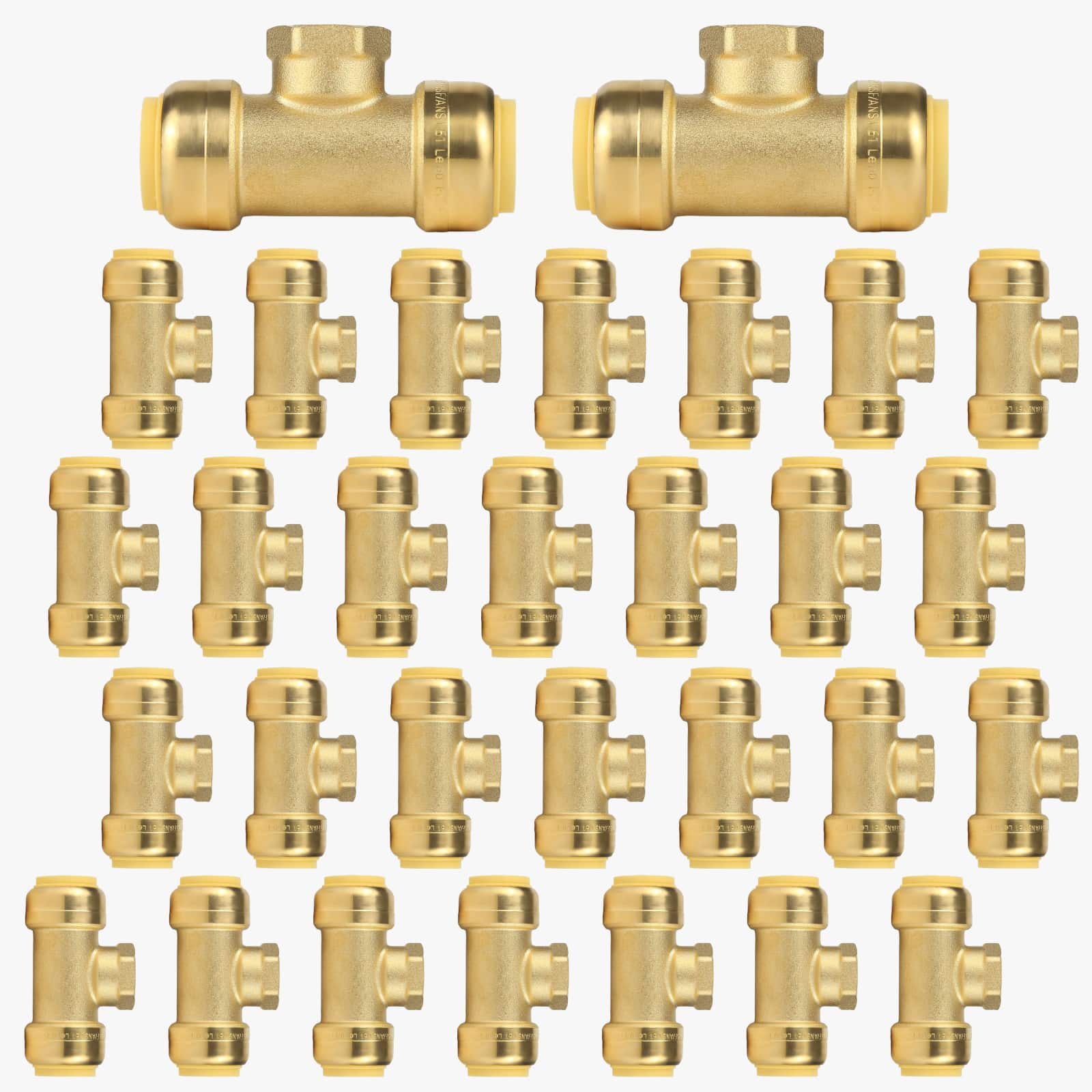 push fit x push fit x fnpt reducing tee 9