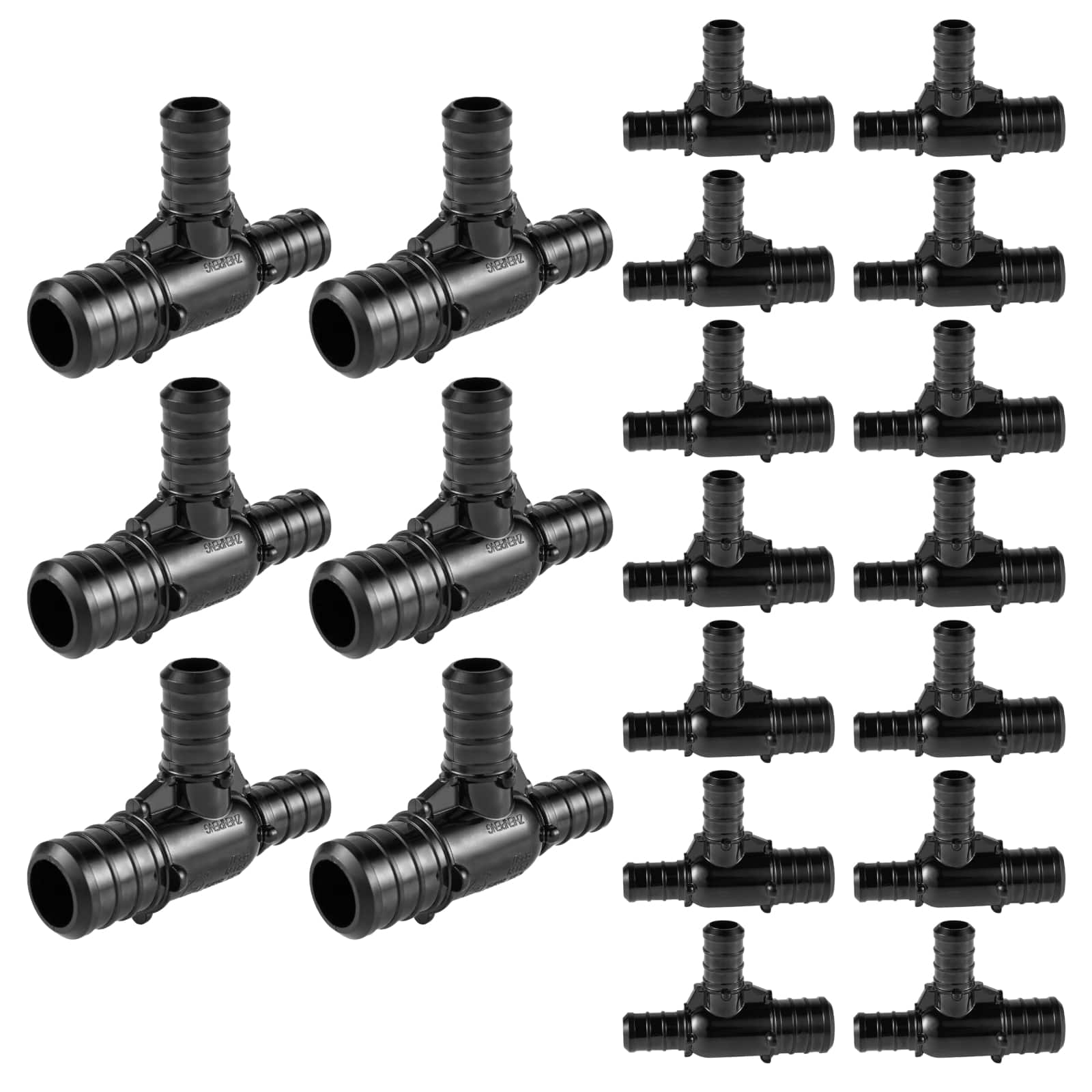 pex b crimp ppsu reducing tee 28