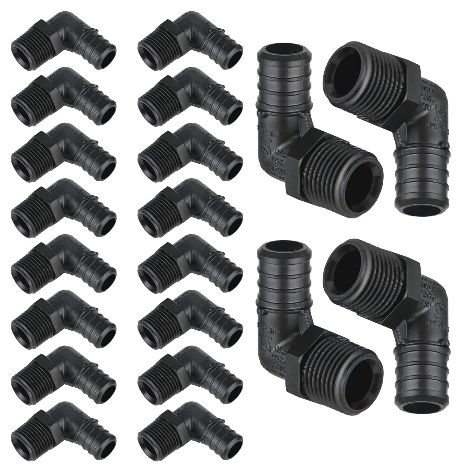 pex b crimp x male ppsu elbow 9