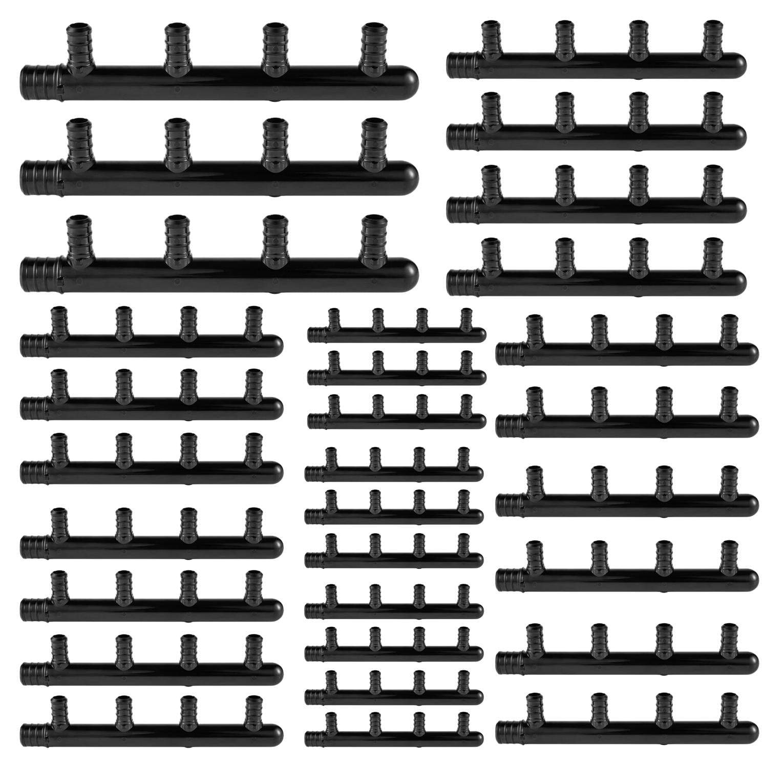pex b crimp closed manifold 20