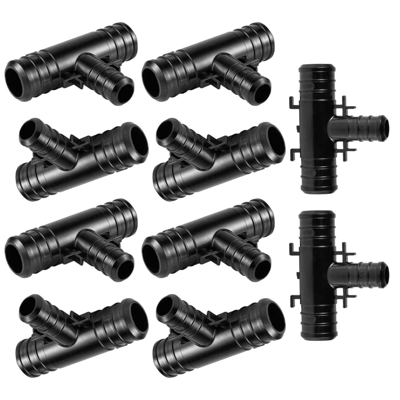 pex b crimp ppsu reducing tee w tab 7