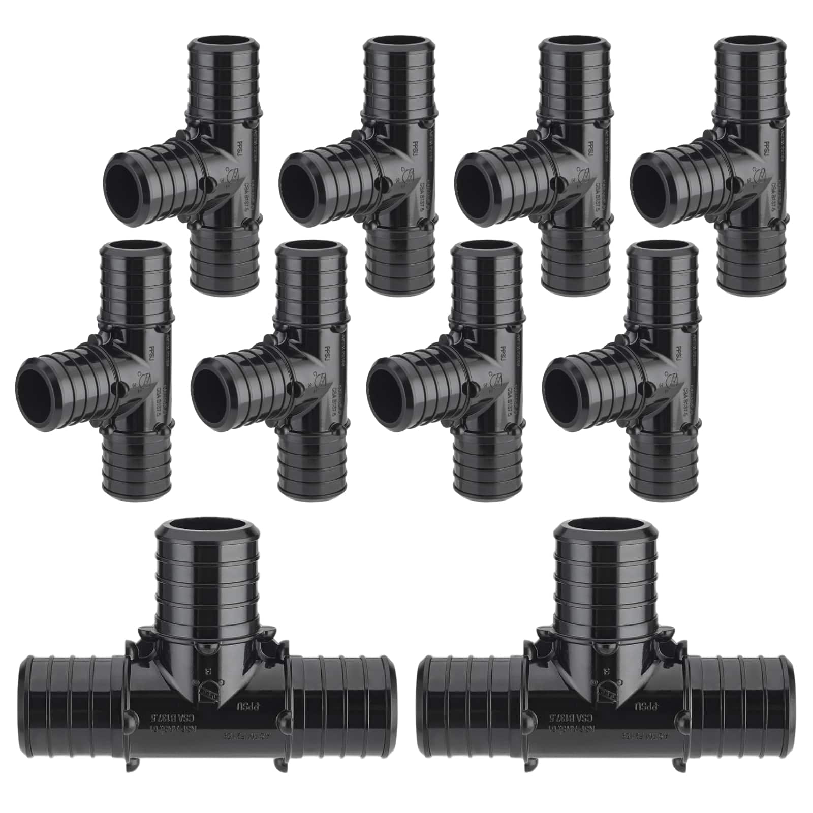 pex b crimp ppsu tee 12