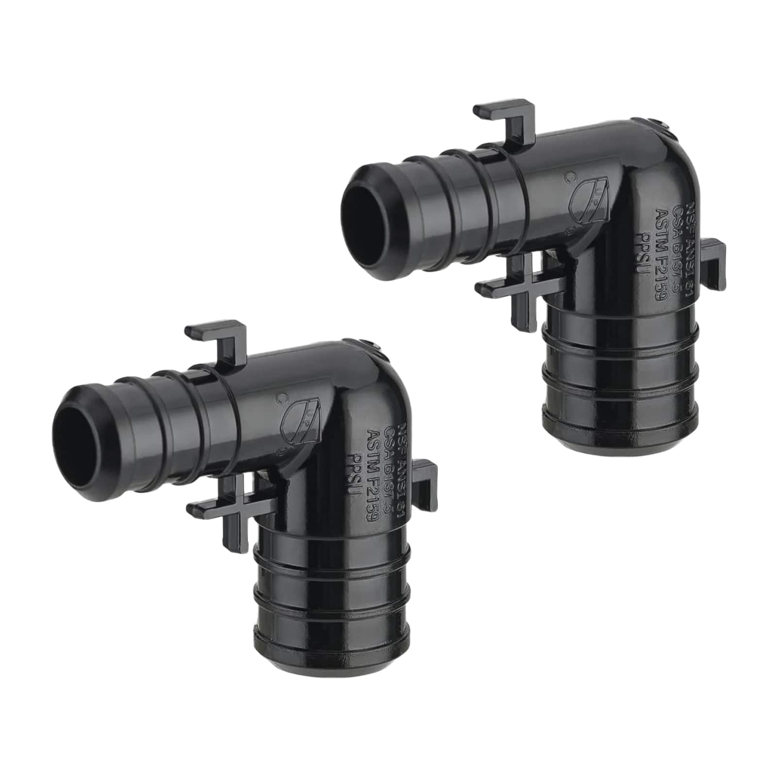 pex b crimp ppsu reducing elbow w tabs 5