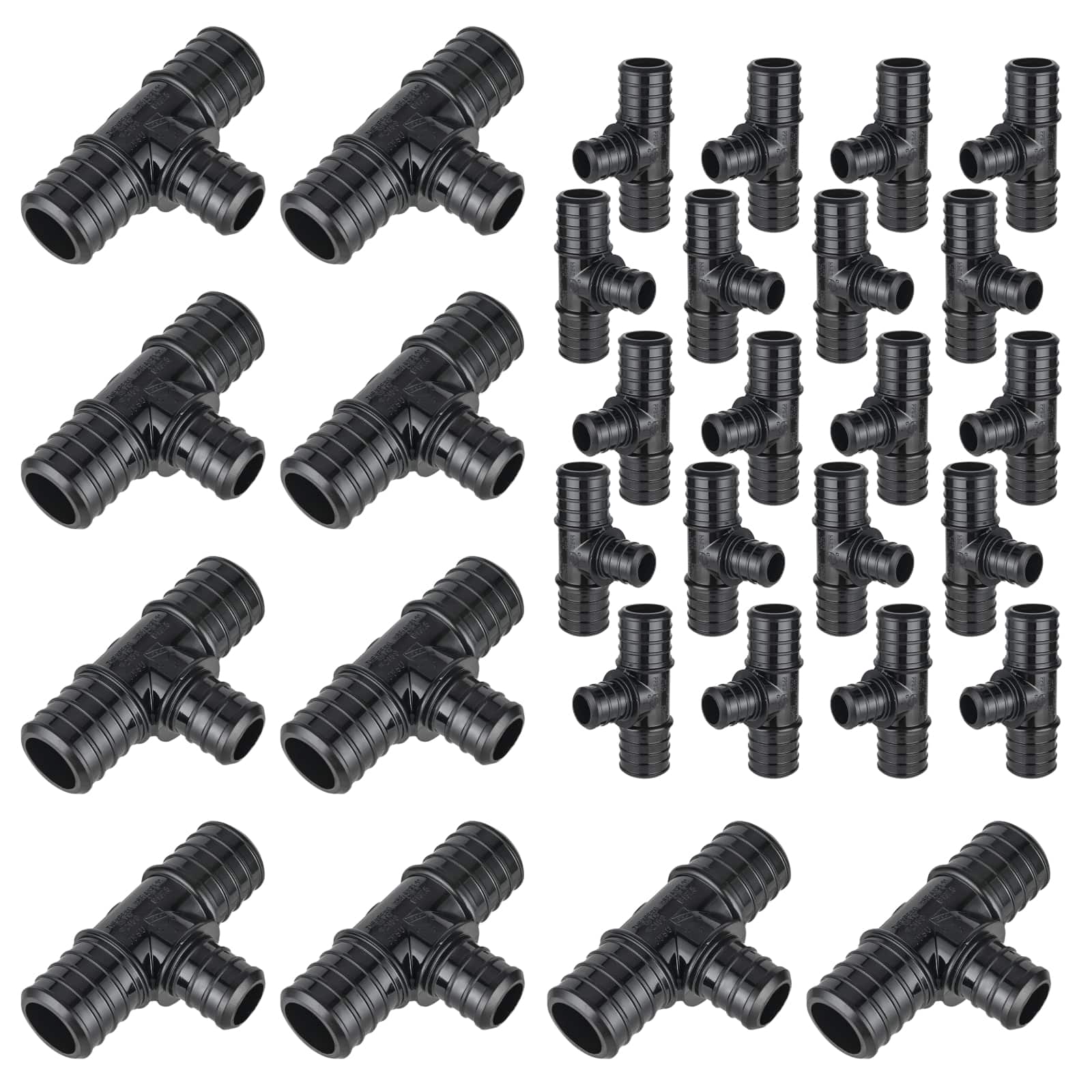 pex b crimp ppsu reducing tee 35