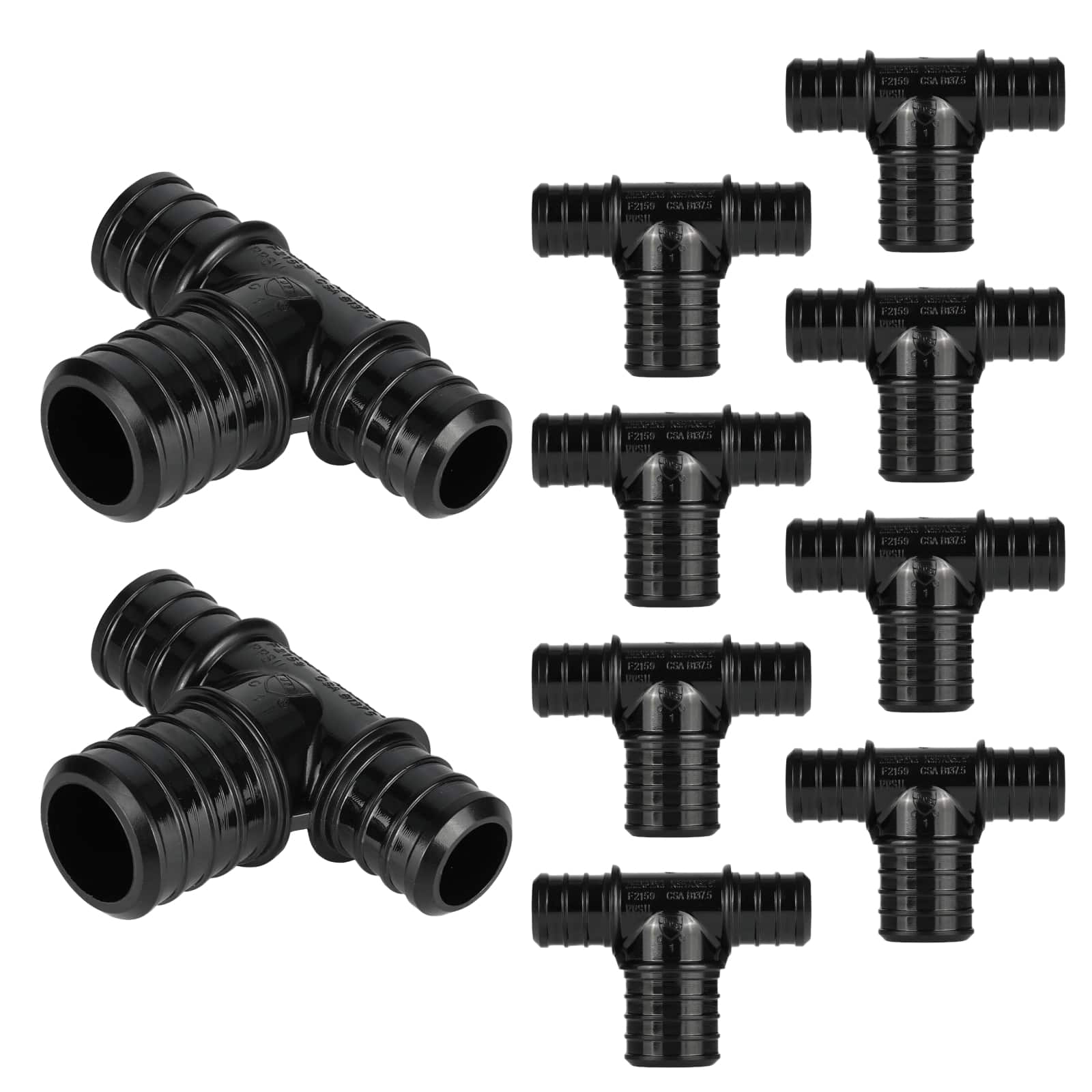 pex b crimp ppsu reducing tee 39