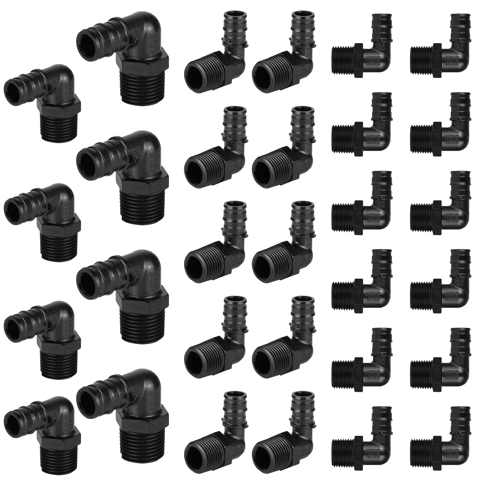 pex a expansion x male npt elbow adapter 8