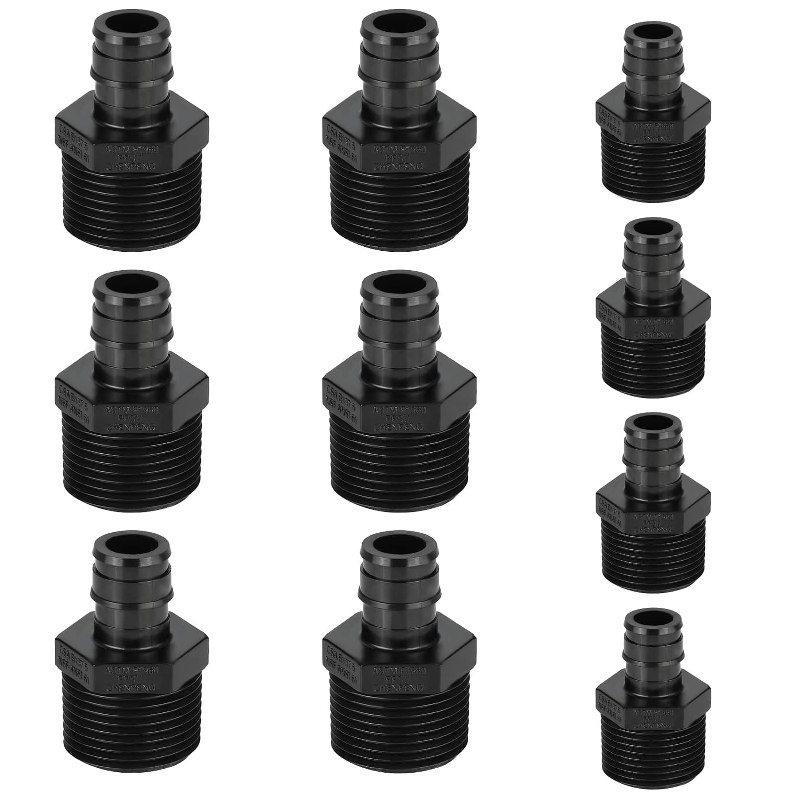 pex a expansion x male npt reducing adapter 7