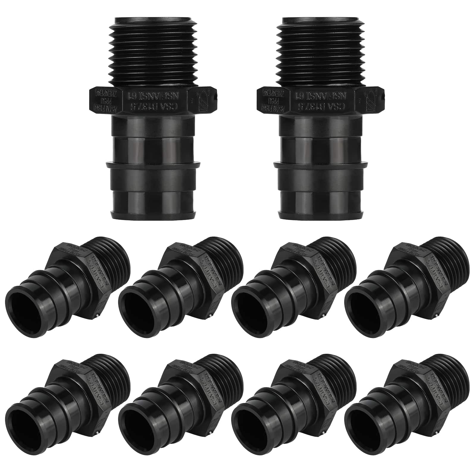 pex a expansion x male npt reducing adapter 12