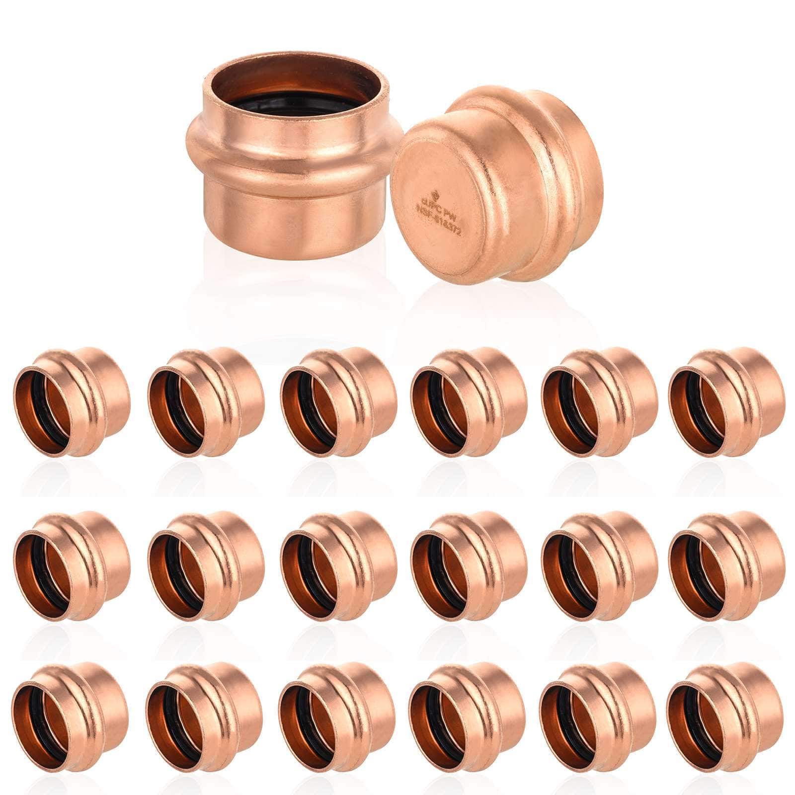 press copper cap lead free 13