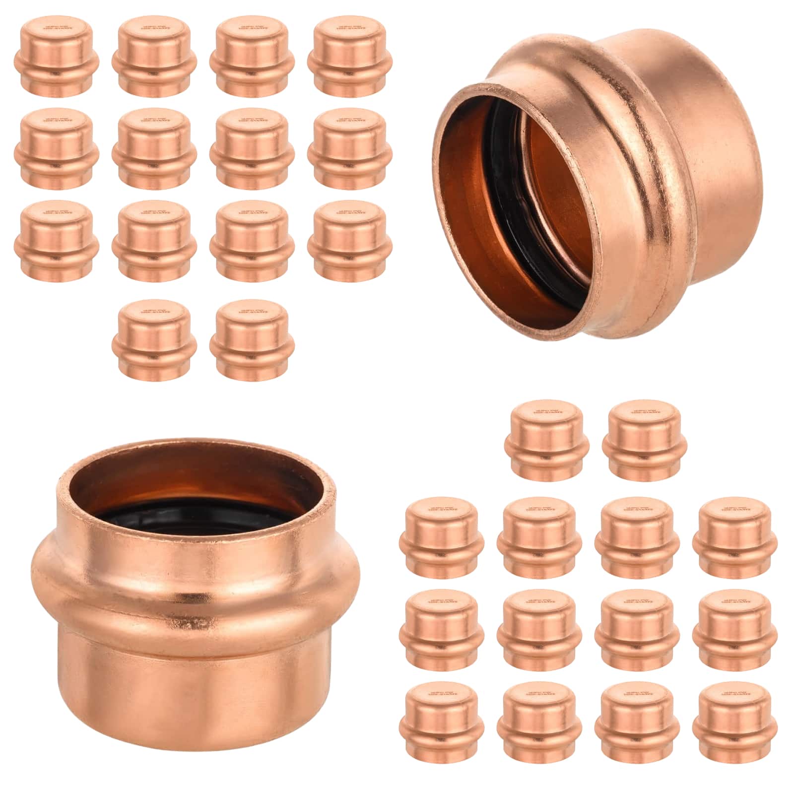 press copper cap lead free 14