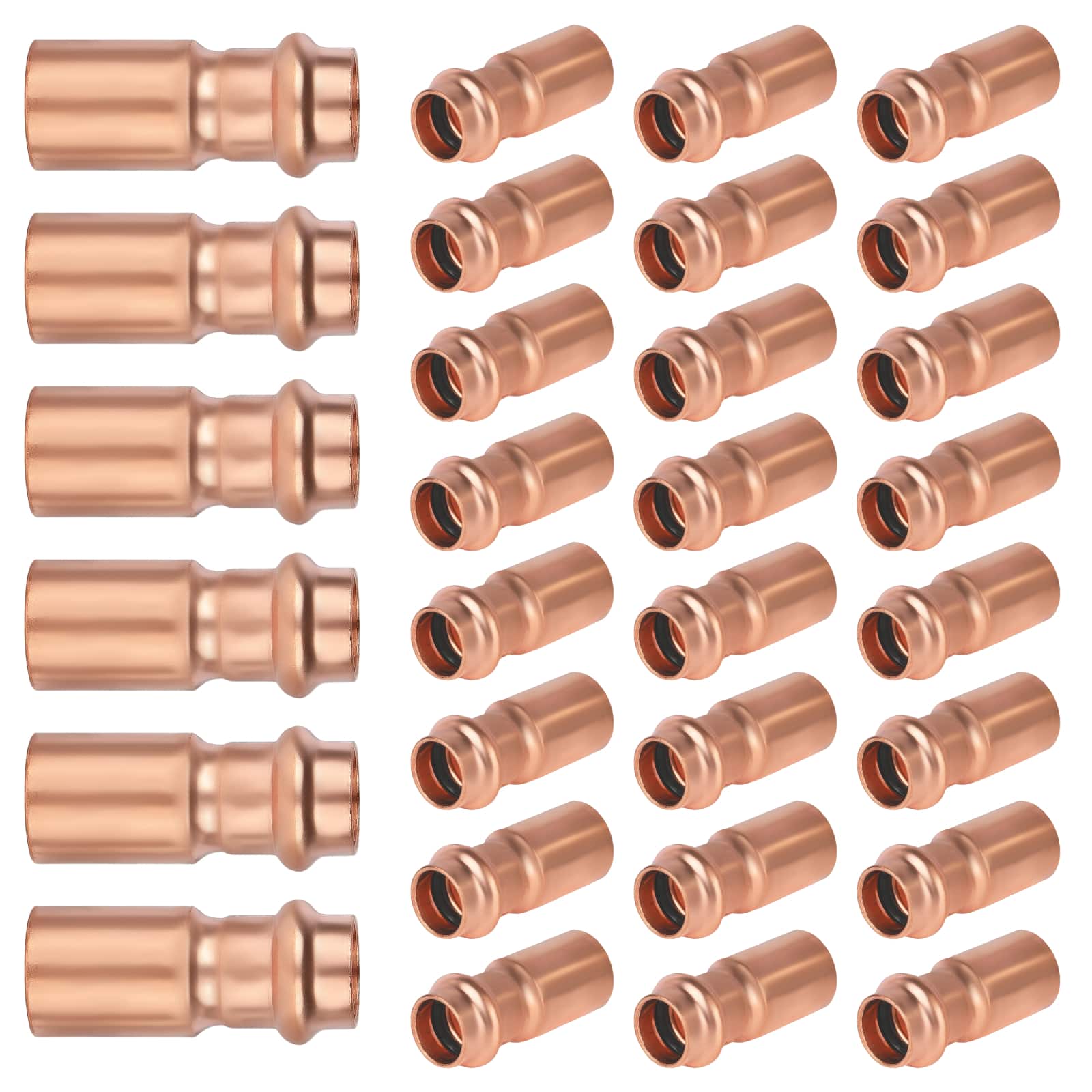 ftg x press fit copper press bushing reducer lead free 11