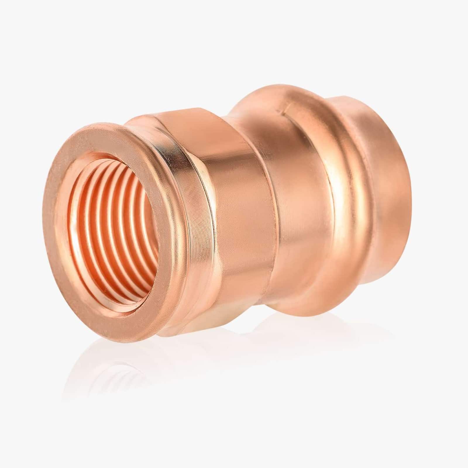 copper press x female threaded reducing adapter lead free 11