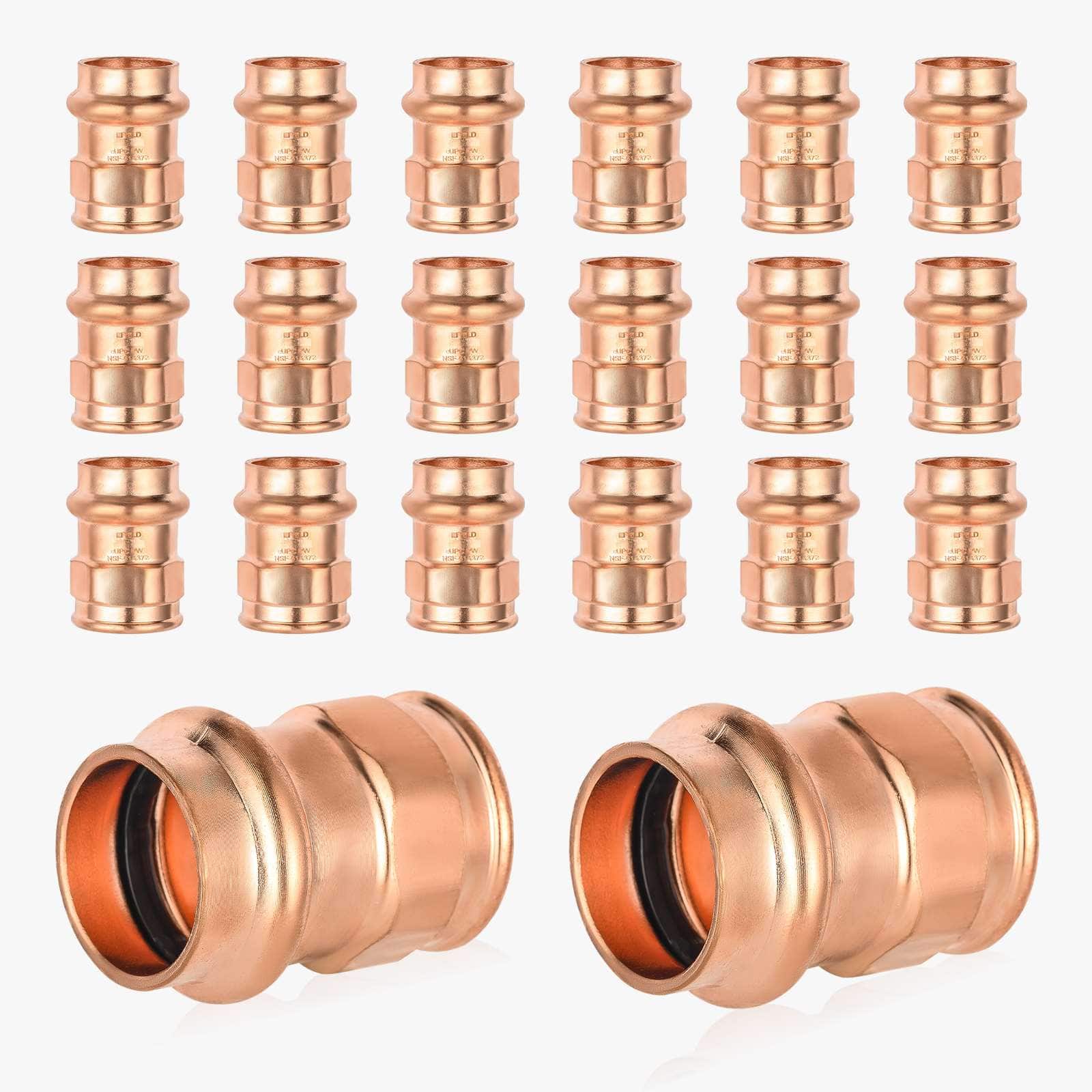 copper press x female threaded reducing adapter lead free 15