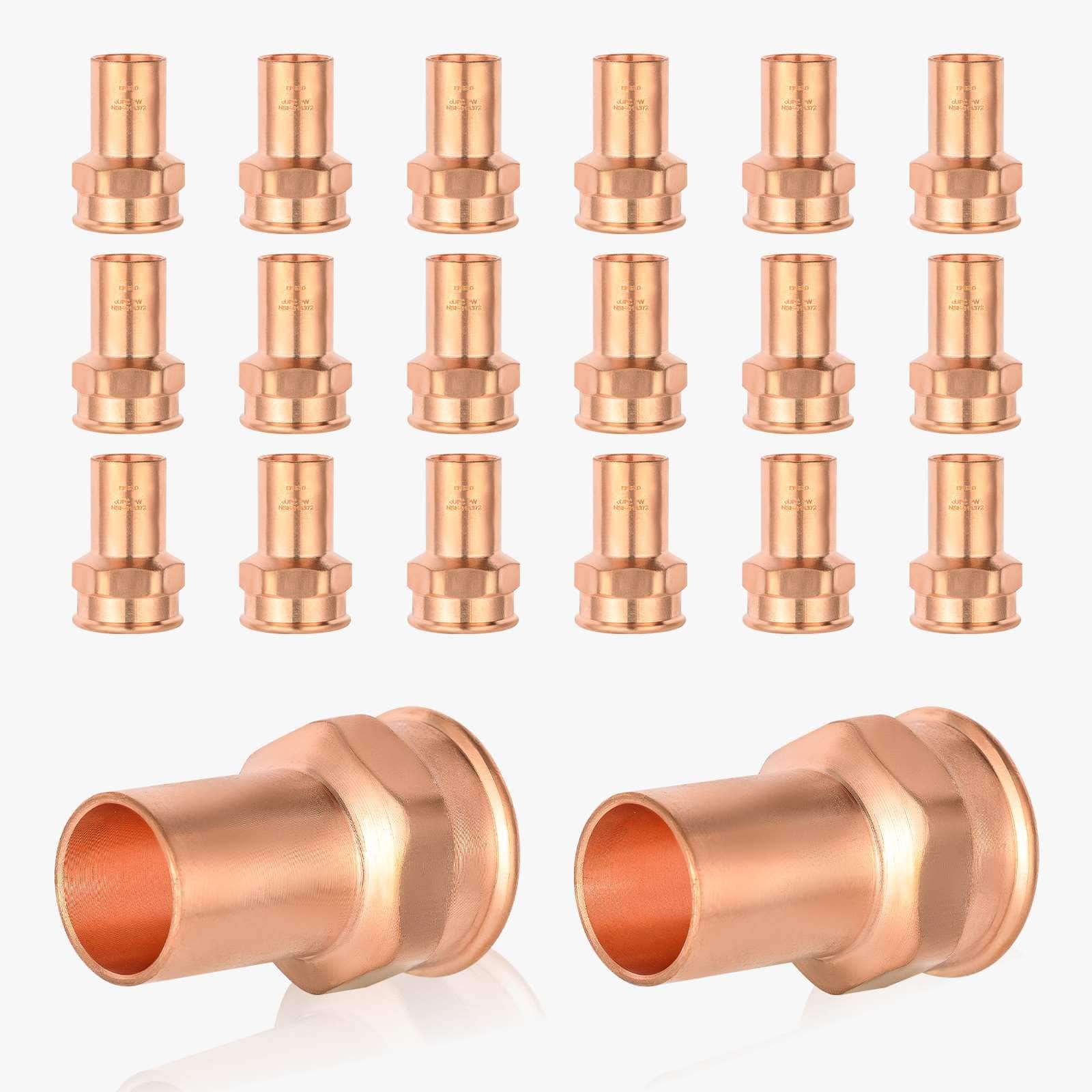 ftg press x female threaded copper adapter lead free 8