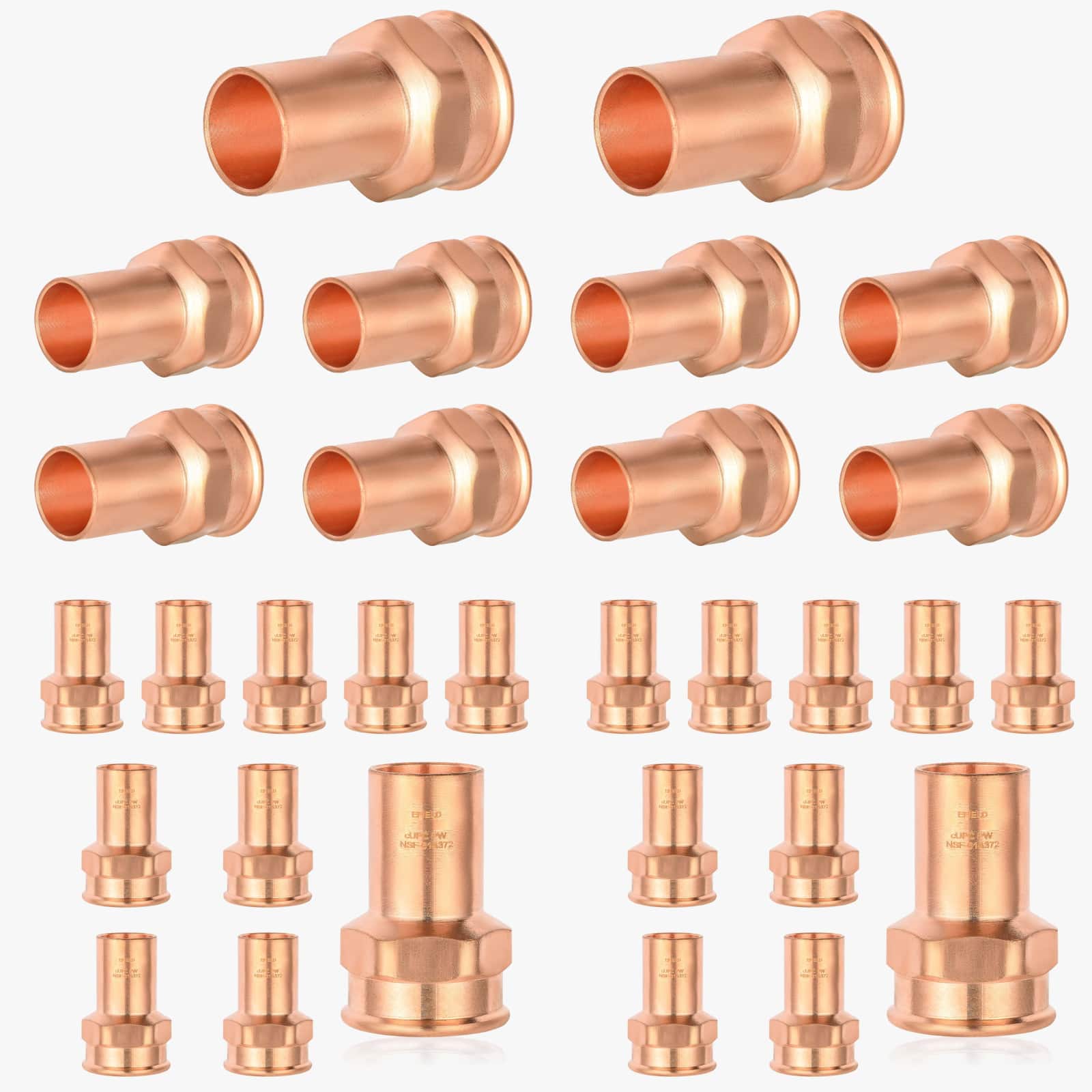 ftg press x female threaded copper adapter lead free 9