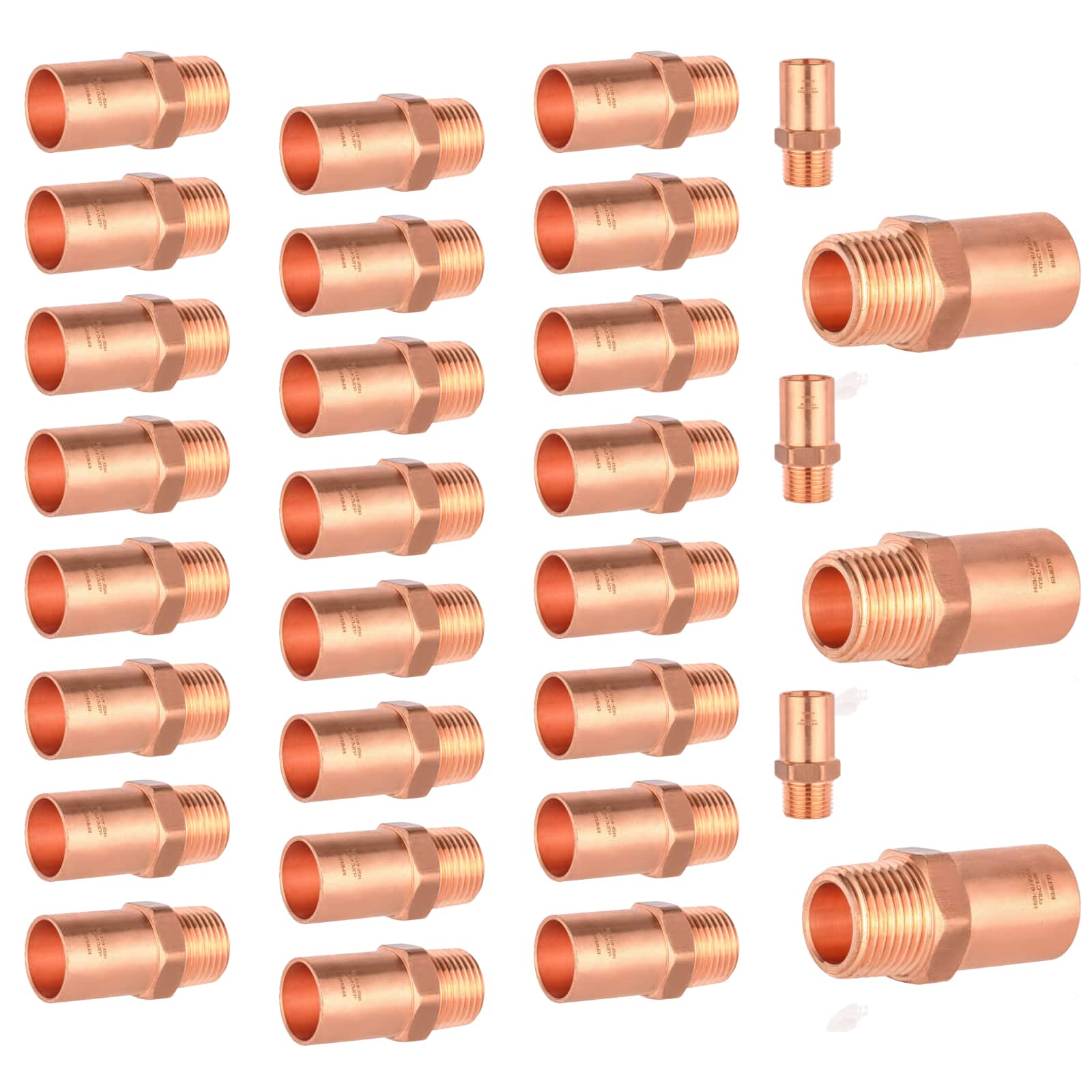 ftg press x male threaded copper reducing adapter lead free 14