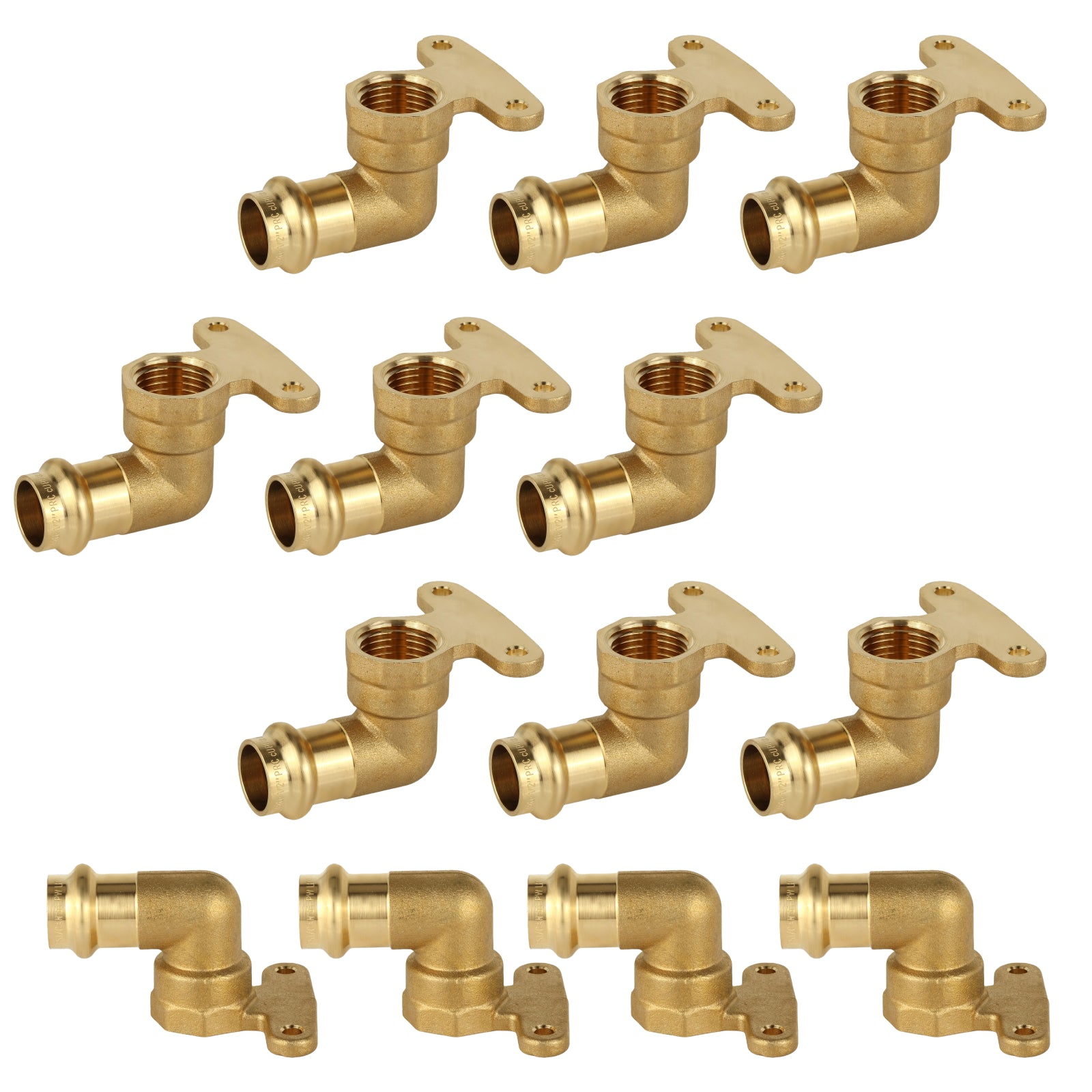 brass press x fnpt hi ear elbow lead free pick size to add 12