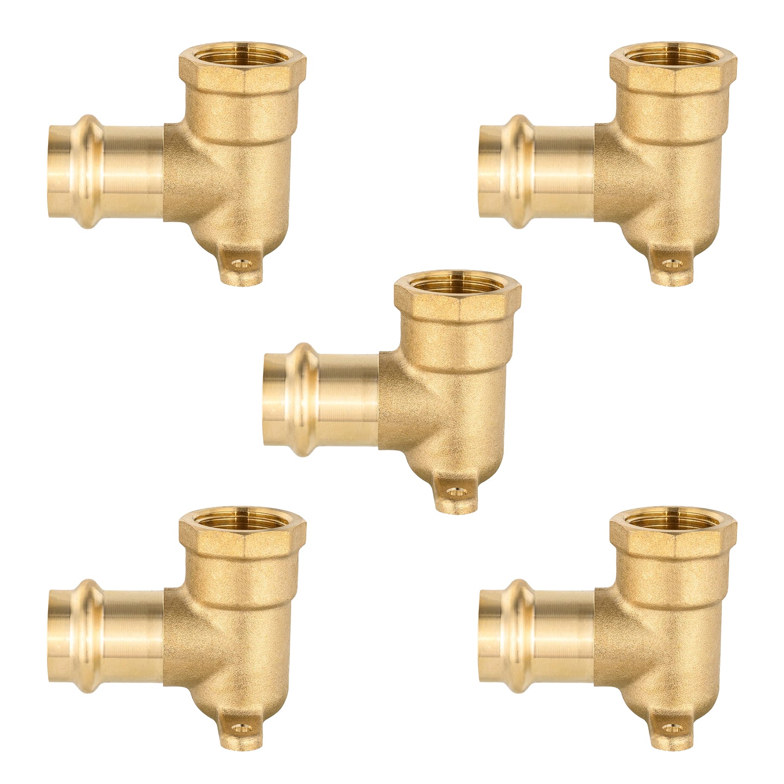 brass press x fnpt drop ear elbow lead free pick size to add 5