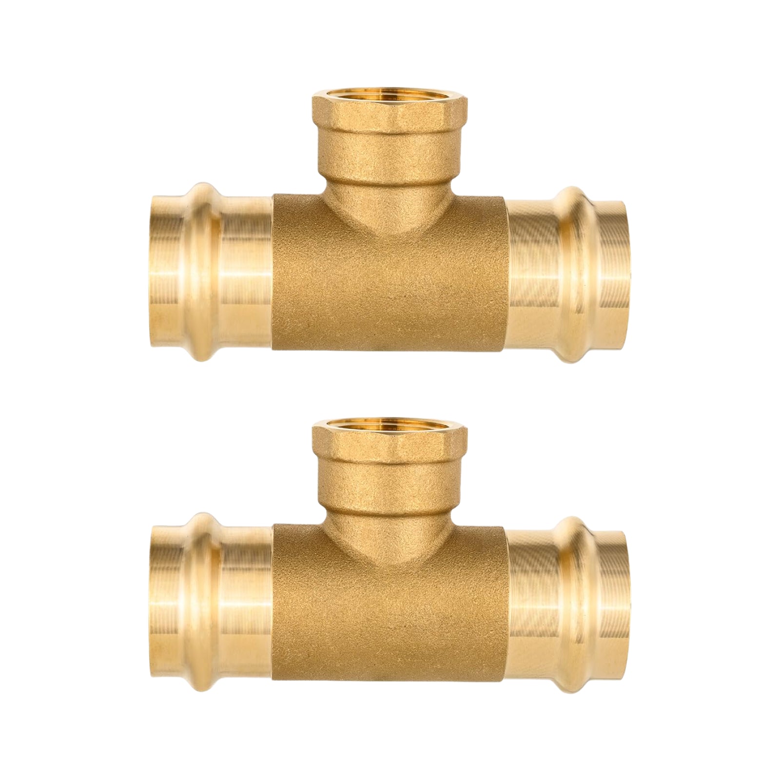 brass press x press x female thread tee lead free pick size to add 4