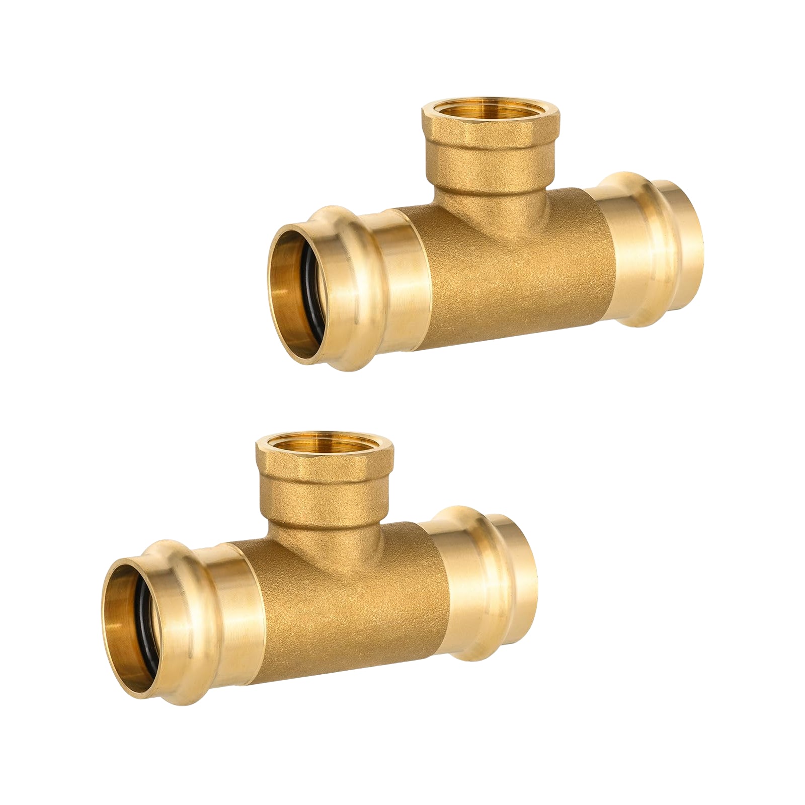 brass press x press x female thread tee lead free pick size to add 1 4