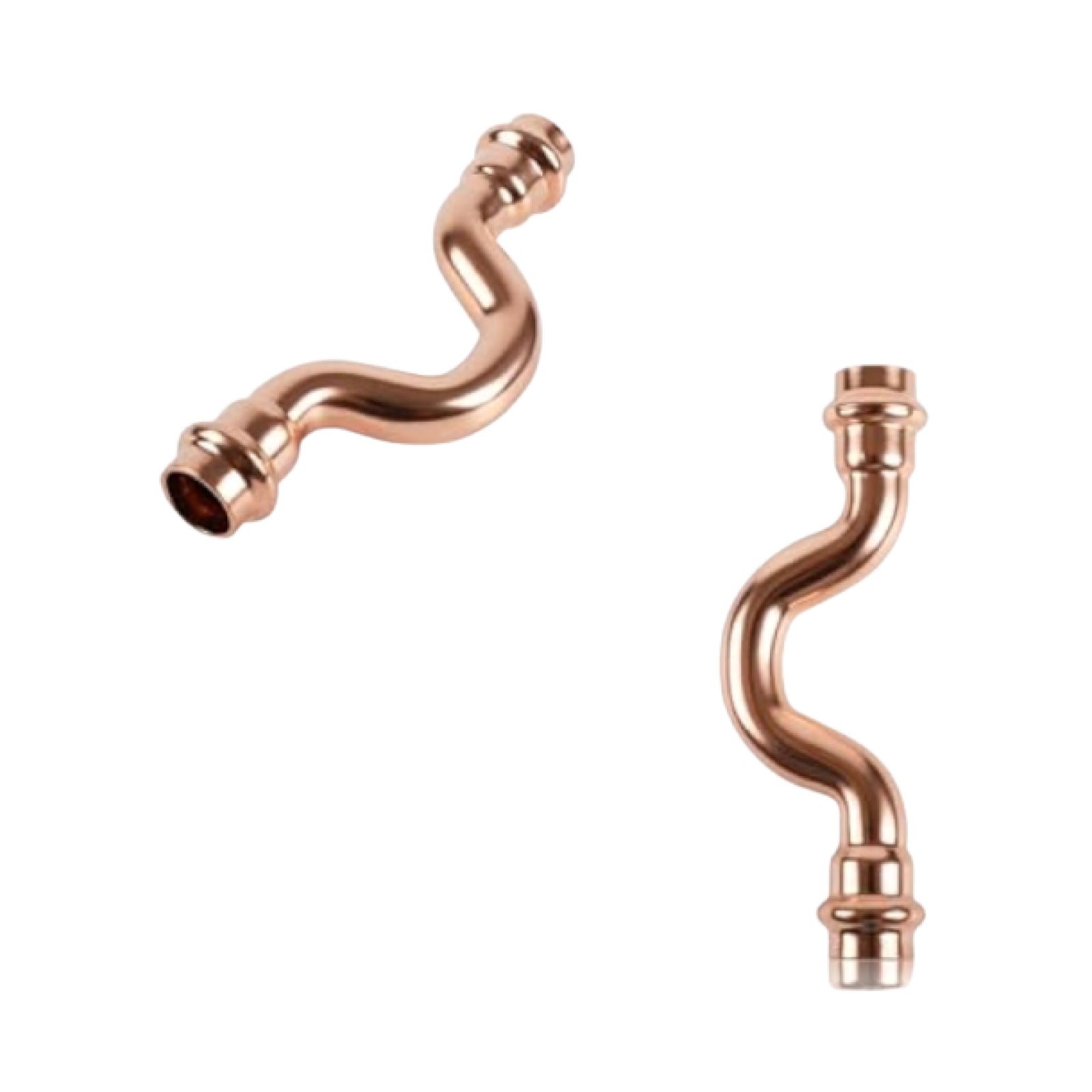 Press Copper Crossover Coupling - Pick Size to Add