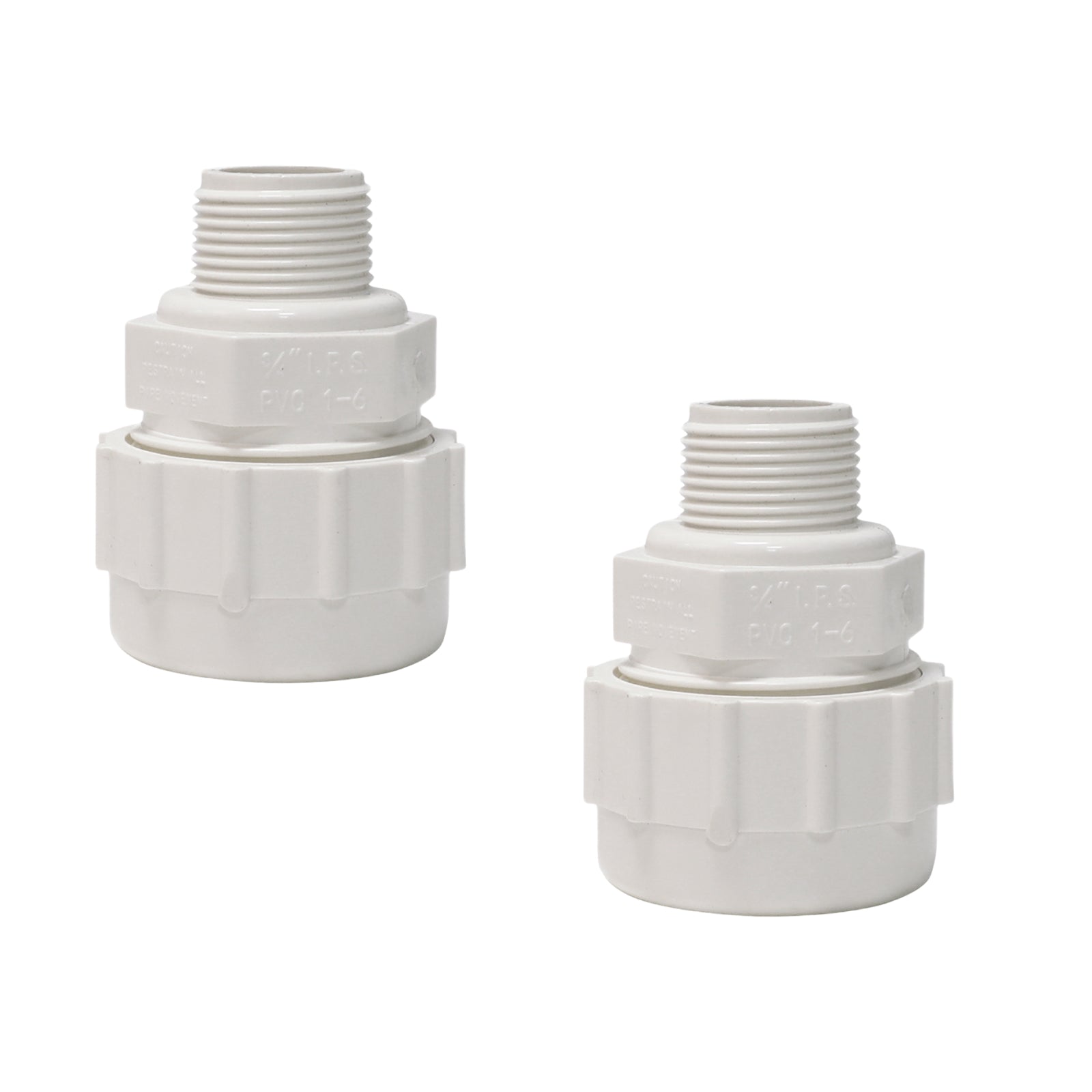 PVC SCH 40 Compression Male Adapter w/Gasket - Pick Size to Add
