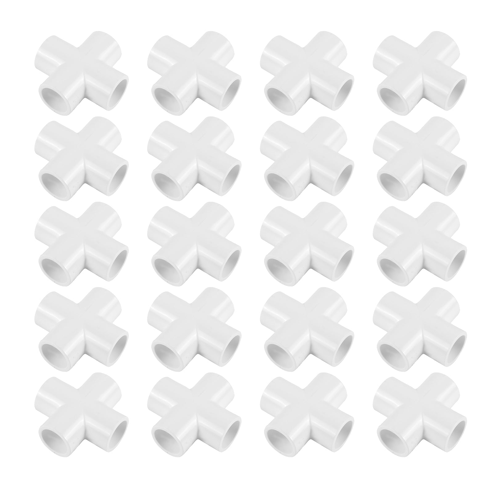 pvc sch 40 cross pick size to add 6