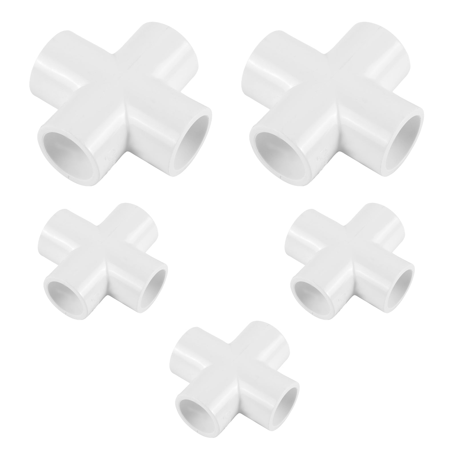 pvc sch 40 cross pick size to add 9