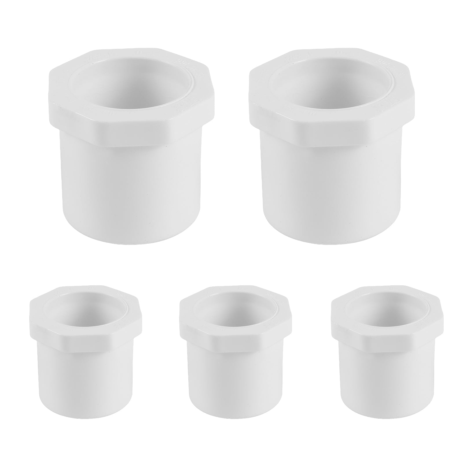 pvc sch 40 bushing spigot x socket pick size to add 9
