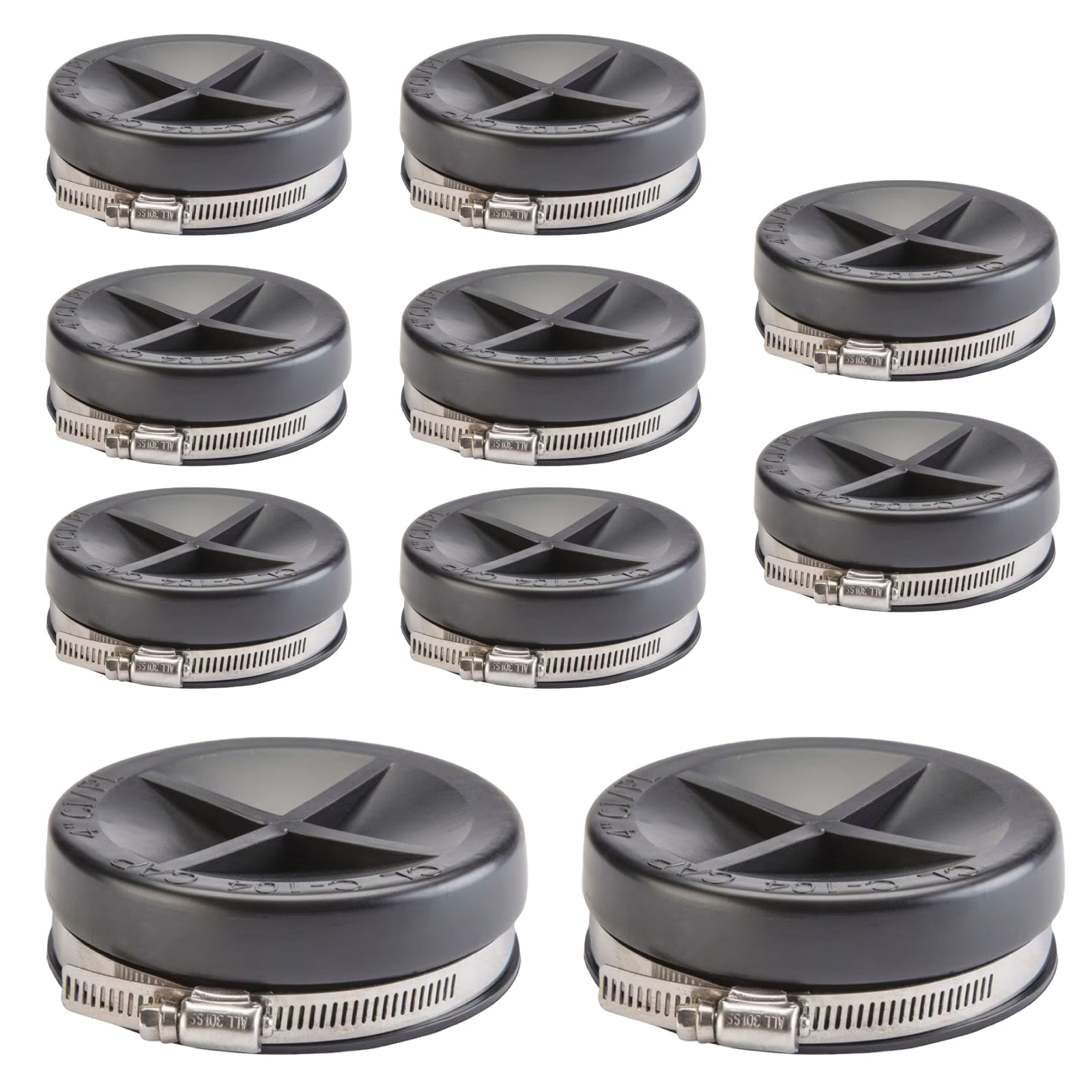Flexible Rubber End Cap (Jim Cap) - Pick Size to Add