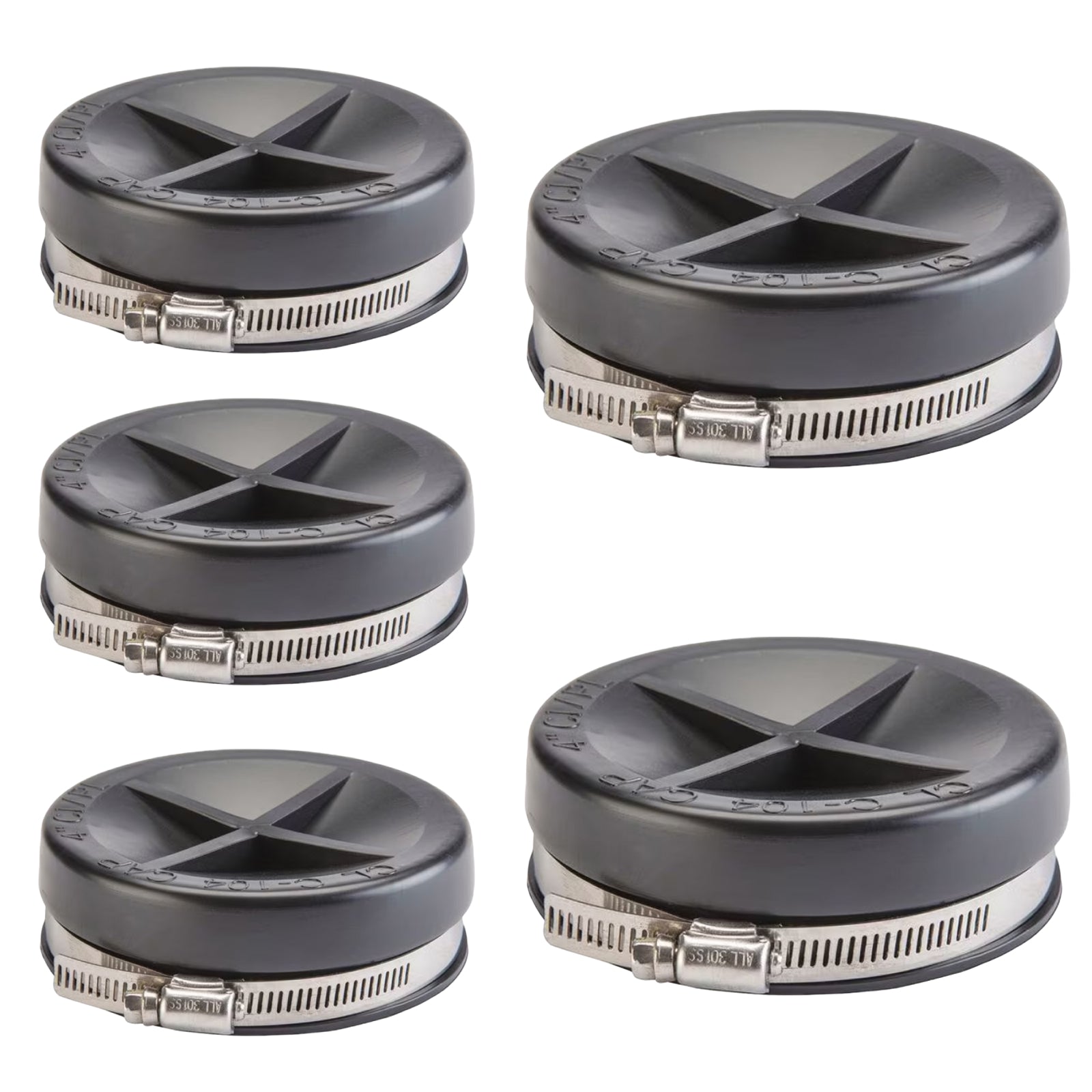 Flexible Rubber End Cap (Jim Cap) - Pick Size to Add
