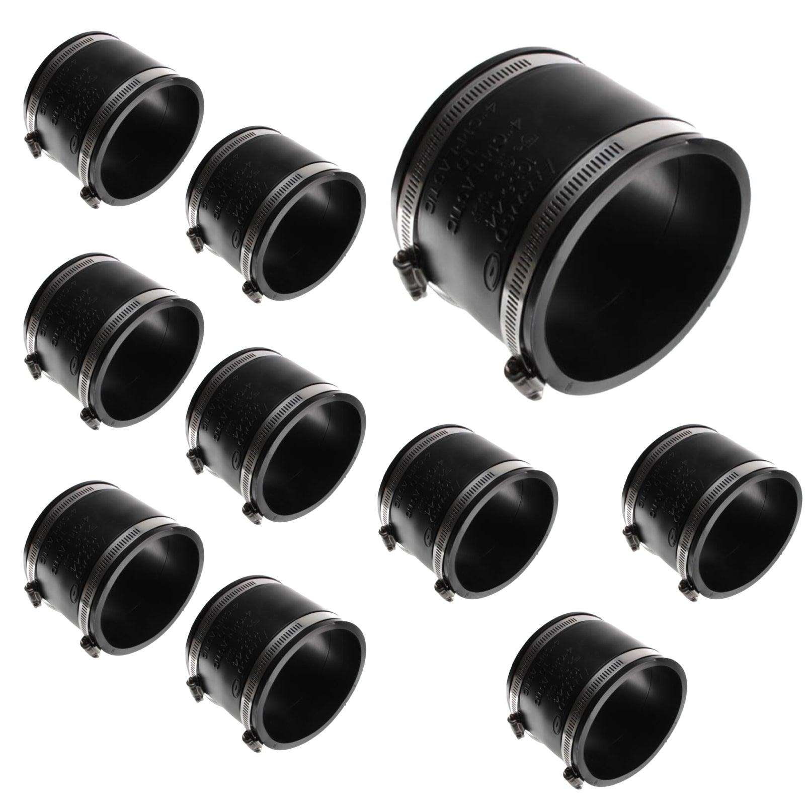 Flexible Rubber Coupling - Pick Size to Add