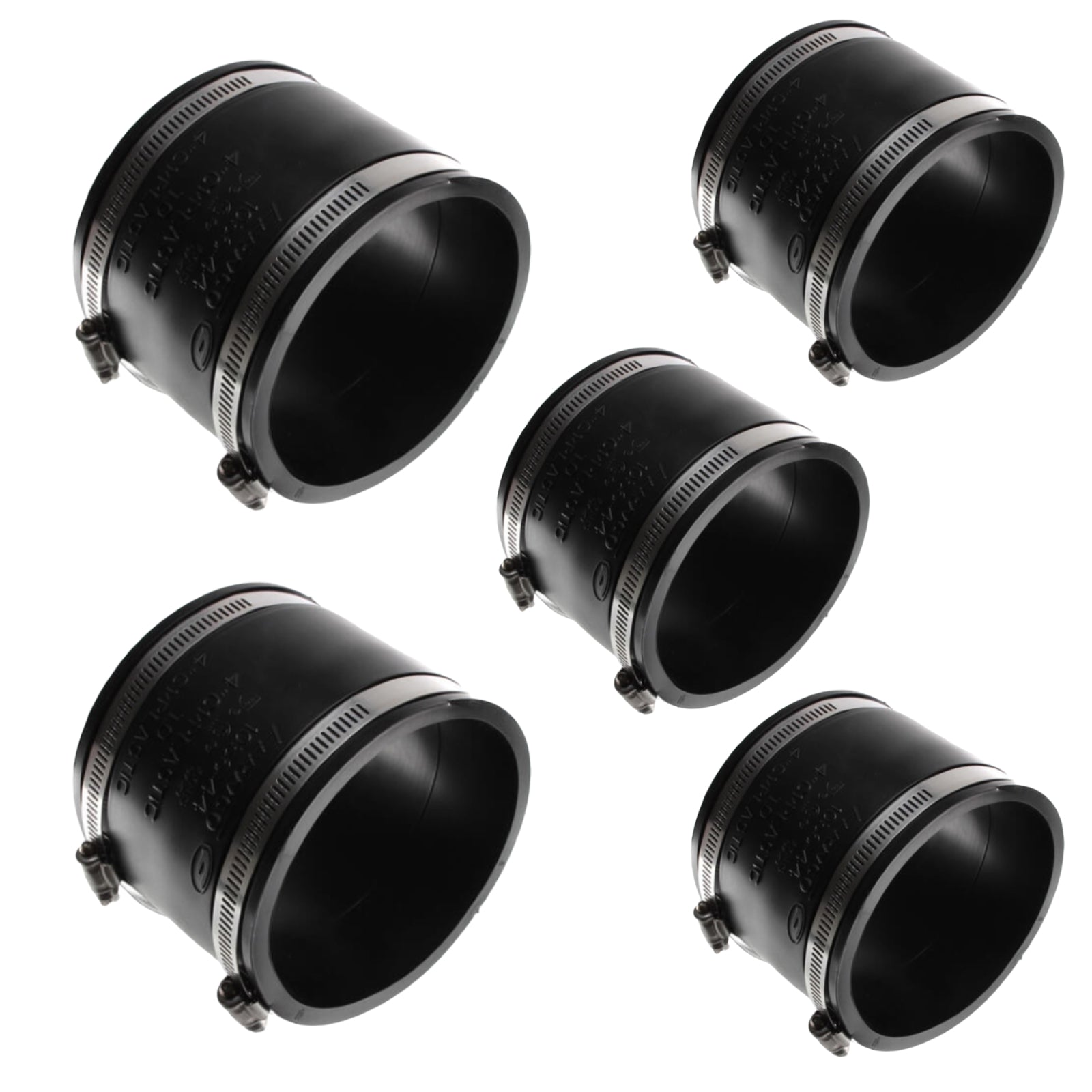 Flexible Rubber Coupling - Pick Size to Add