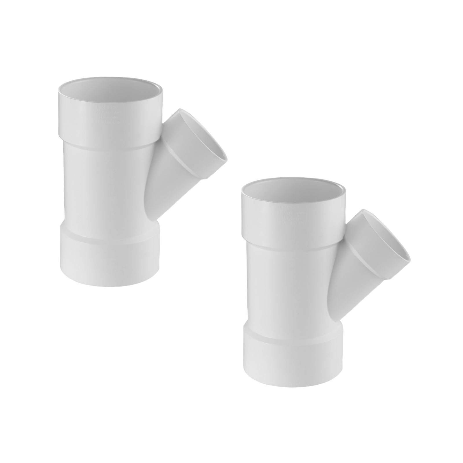 PVC DWV Reducing Wye (HUB) - Pick Size to Add