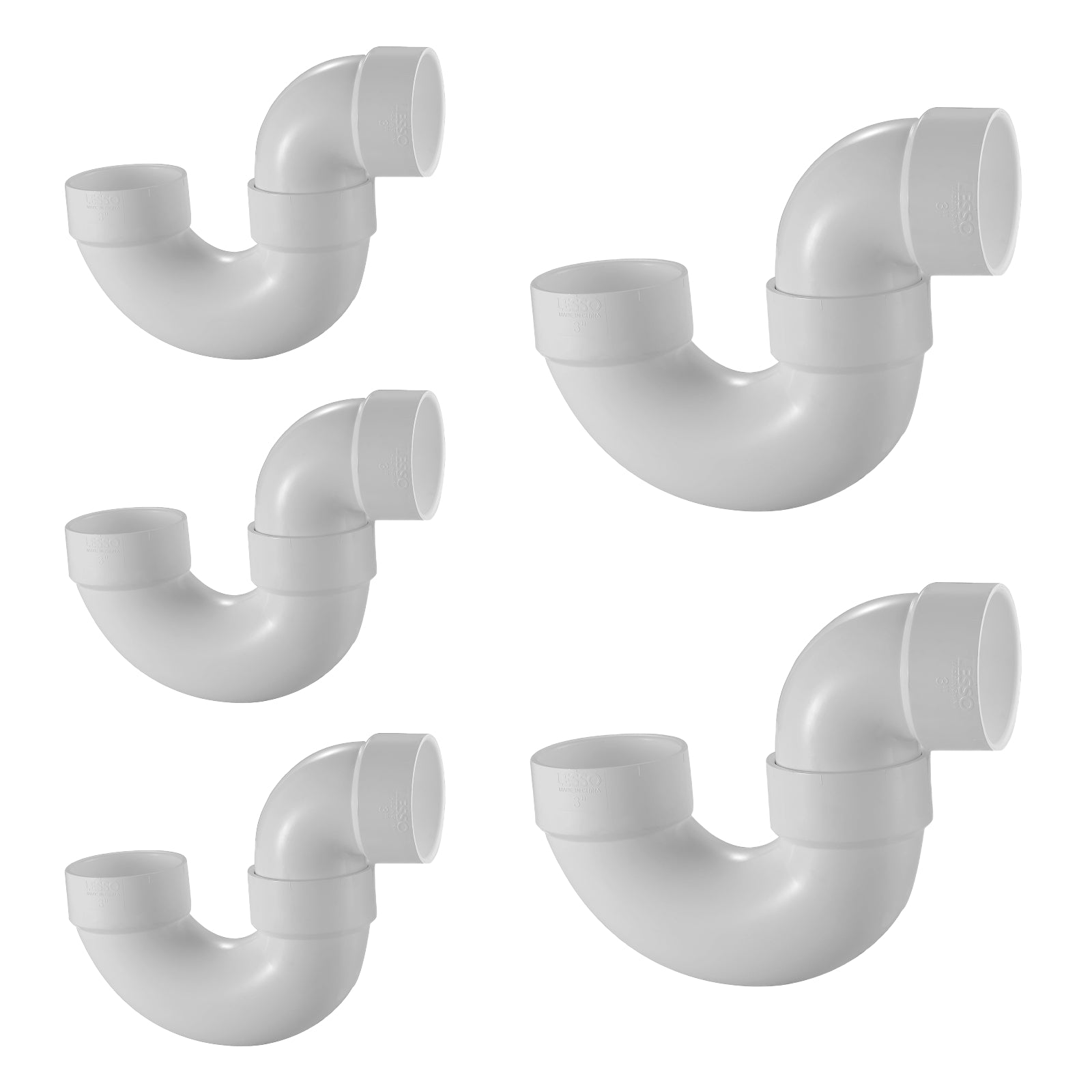 PVC DWV P-Trap (H x H) - Pick Size to Add
