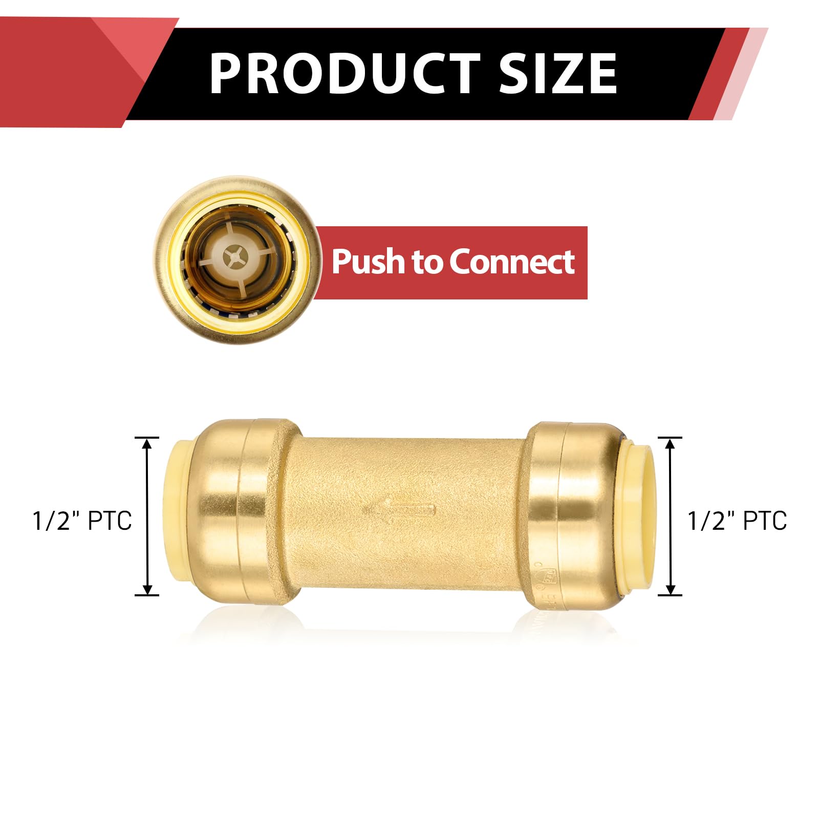 1/2 push fit check valve 4