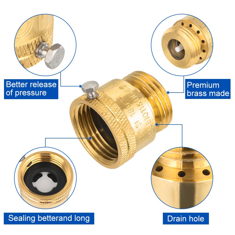 10 pcs anti siphon vacuum breakers set, 3/4