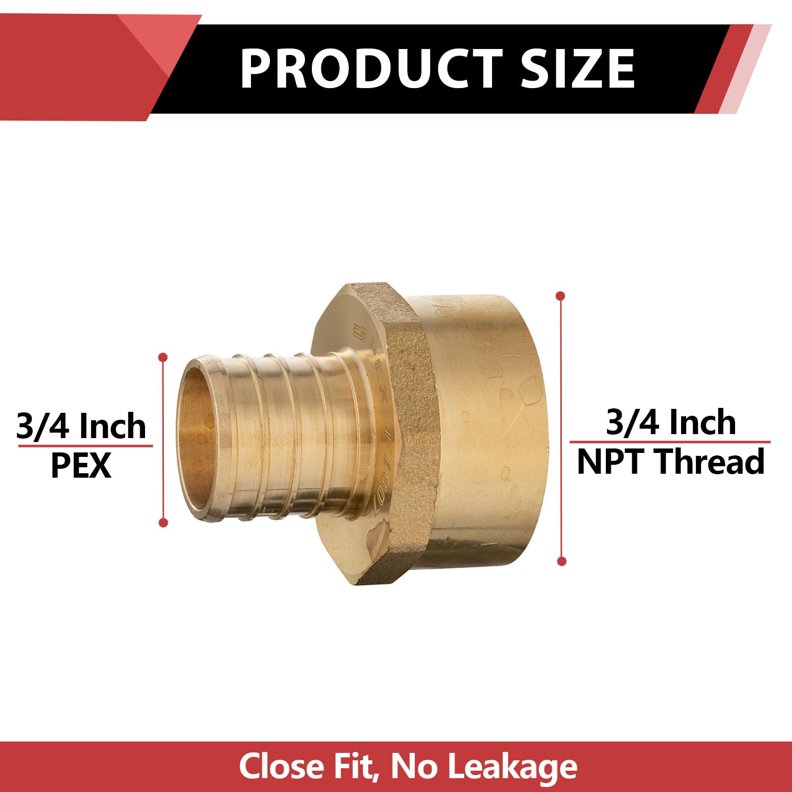 pex-b crimp 3/4