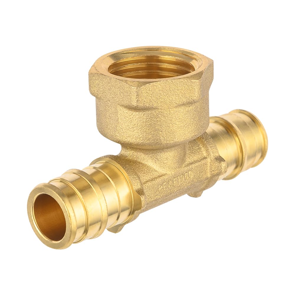 pex a expansion x pex x female threaded f1960 tee lead free 15