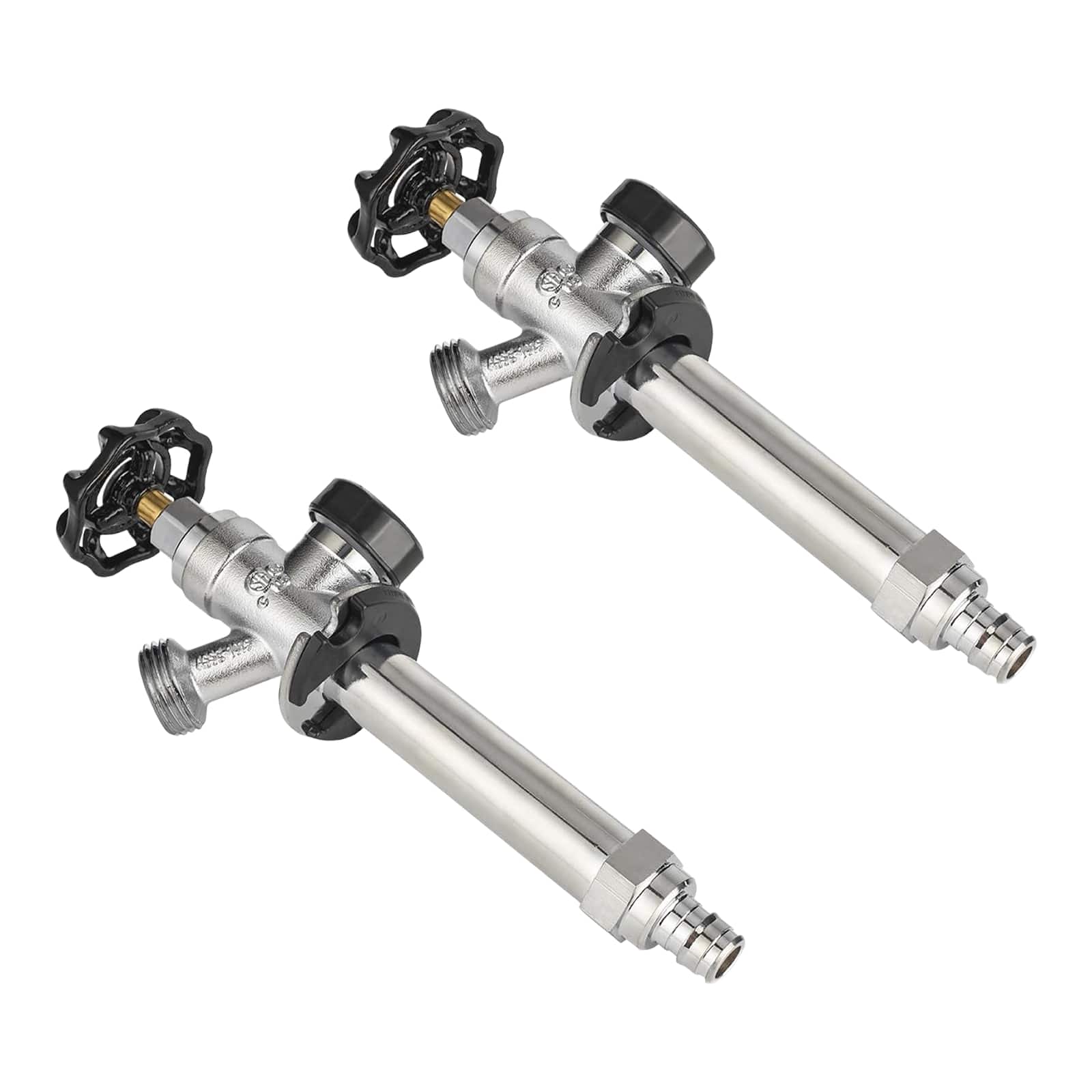 1 2 pex expansion x 3 4 hose bibb anti siphon frost free sillcock 9