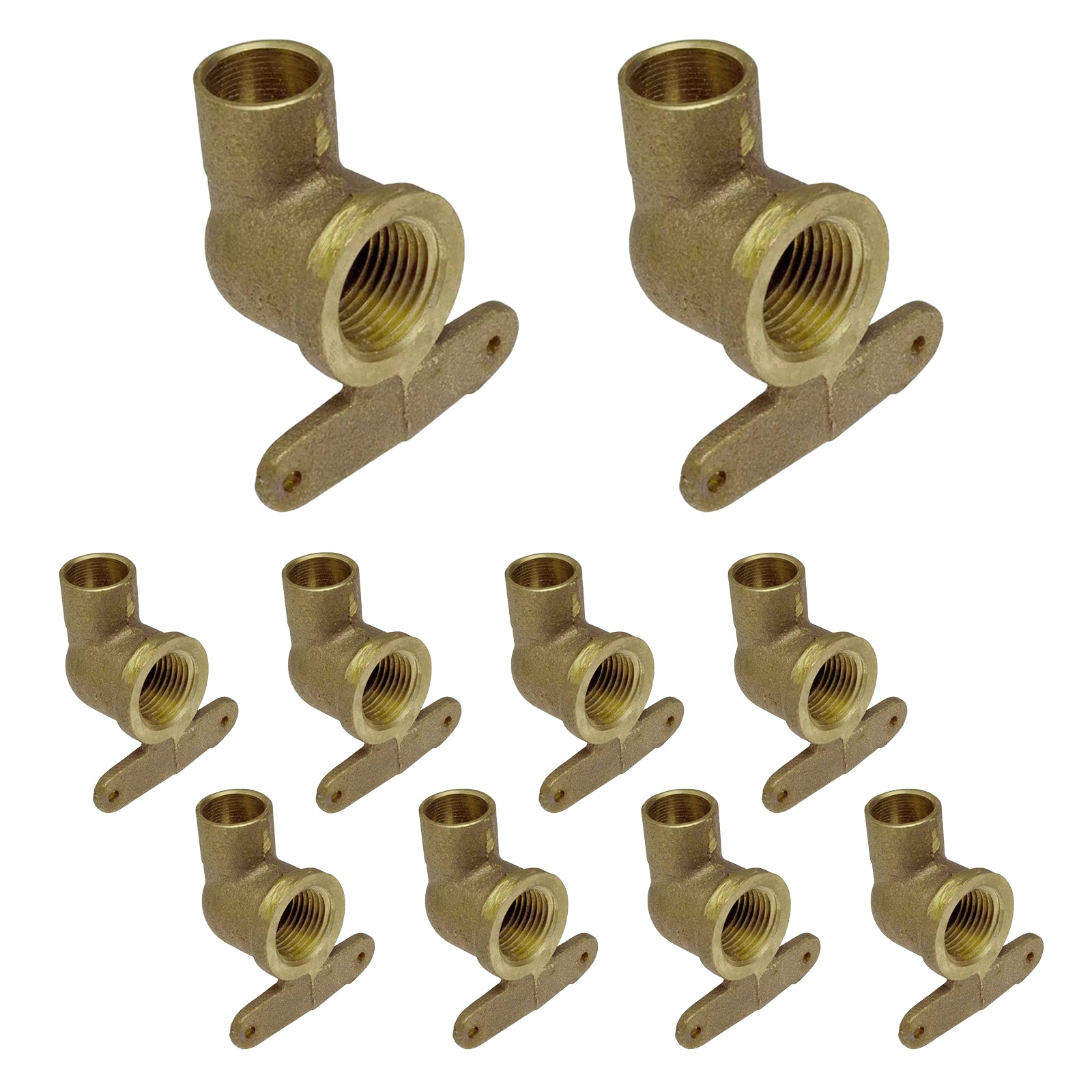 Sweat x FNPT 90-Degree Hy-Ear Elbow (C x F) - Pick Size to Add