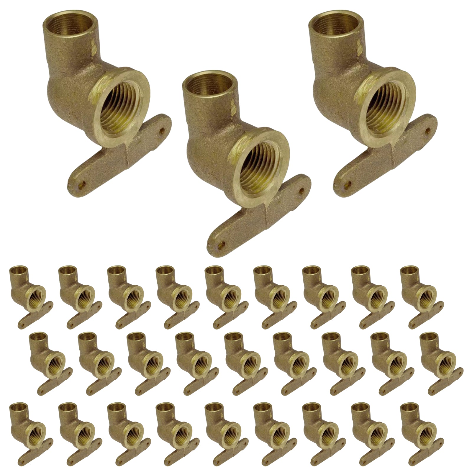 Sweat x FNPT 90-Degree Hy-Ear Elbow (C x F) - Pick Size to Add