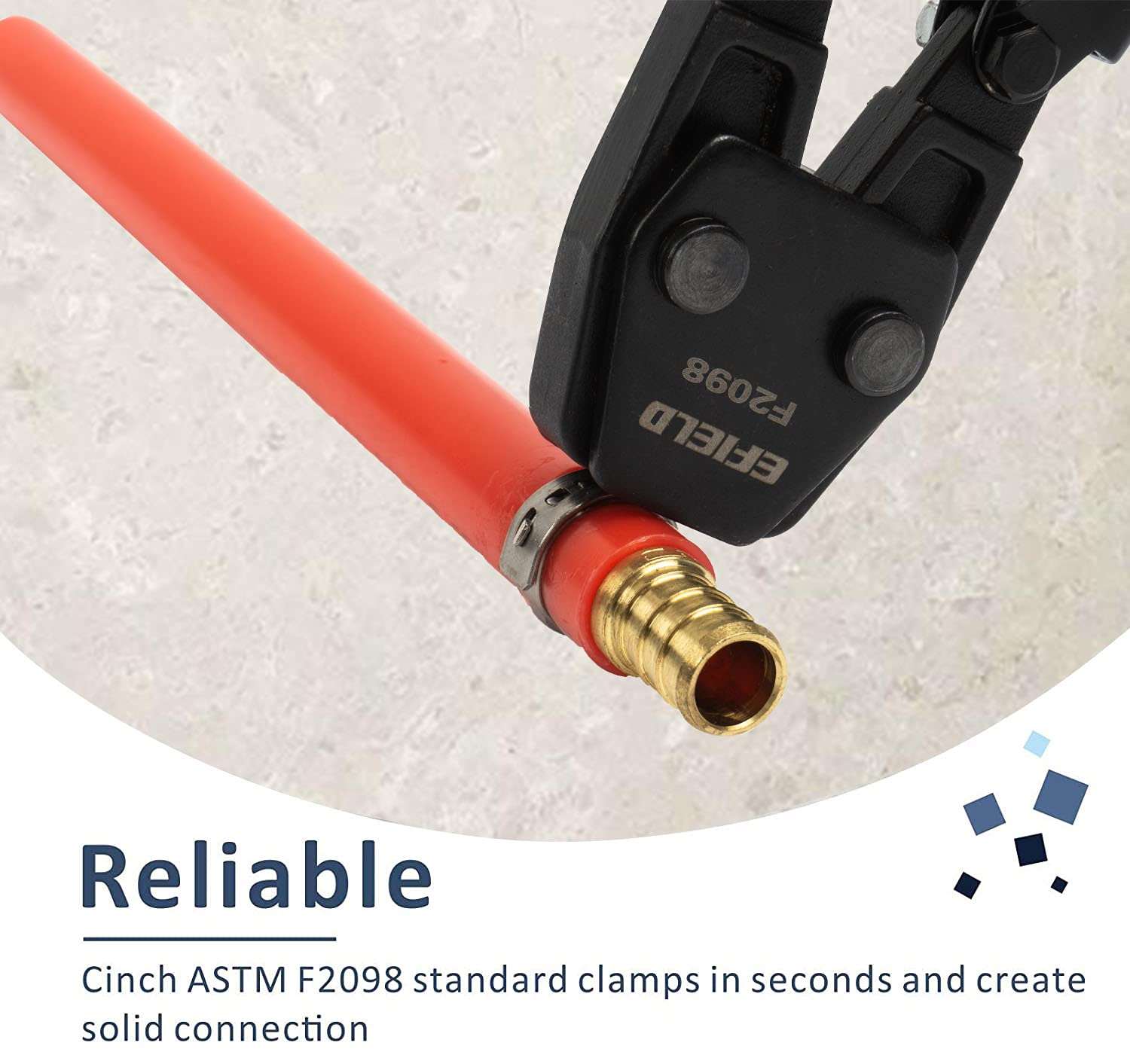 pex cinch clamp crimp tool - efield 10