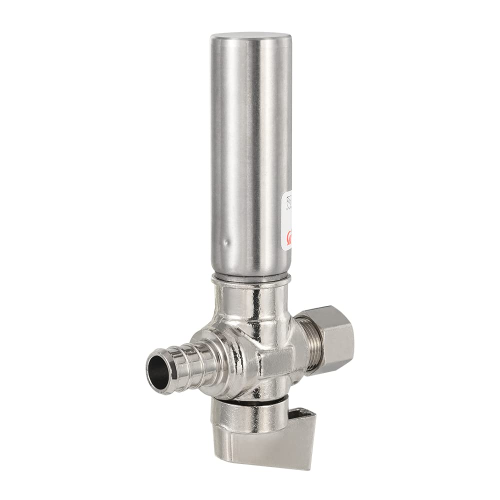 1/4 turn stop straight valve, 1/2