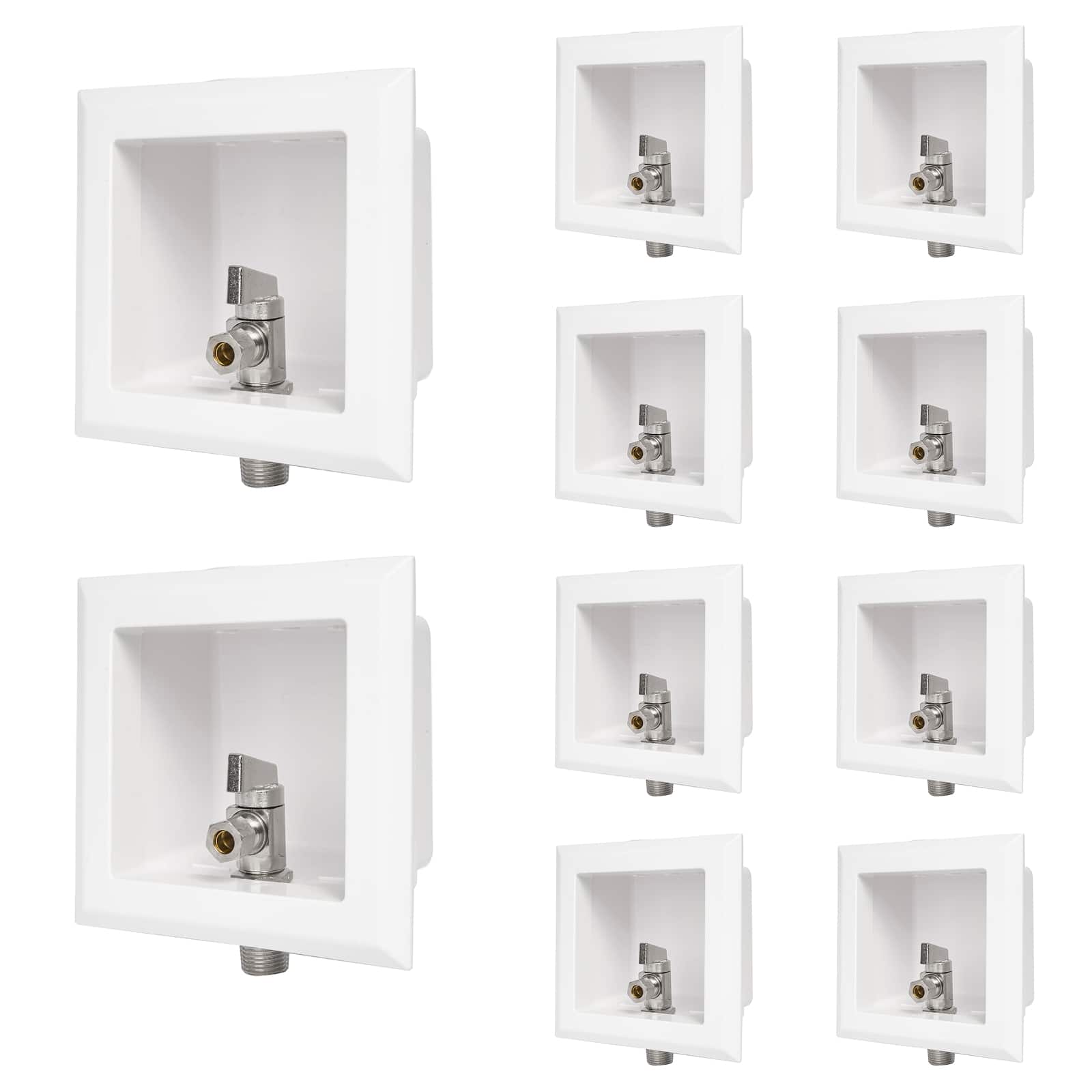 cpvc ppe intet toilet outlet box with compression outlet connections 11