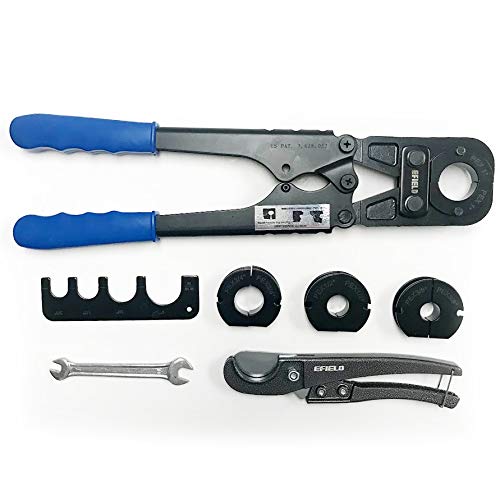 pex crimping tool kit, full size, 3/8