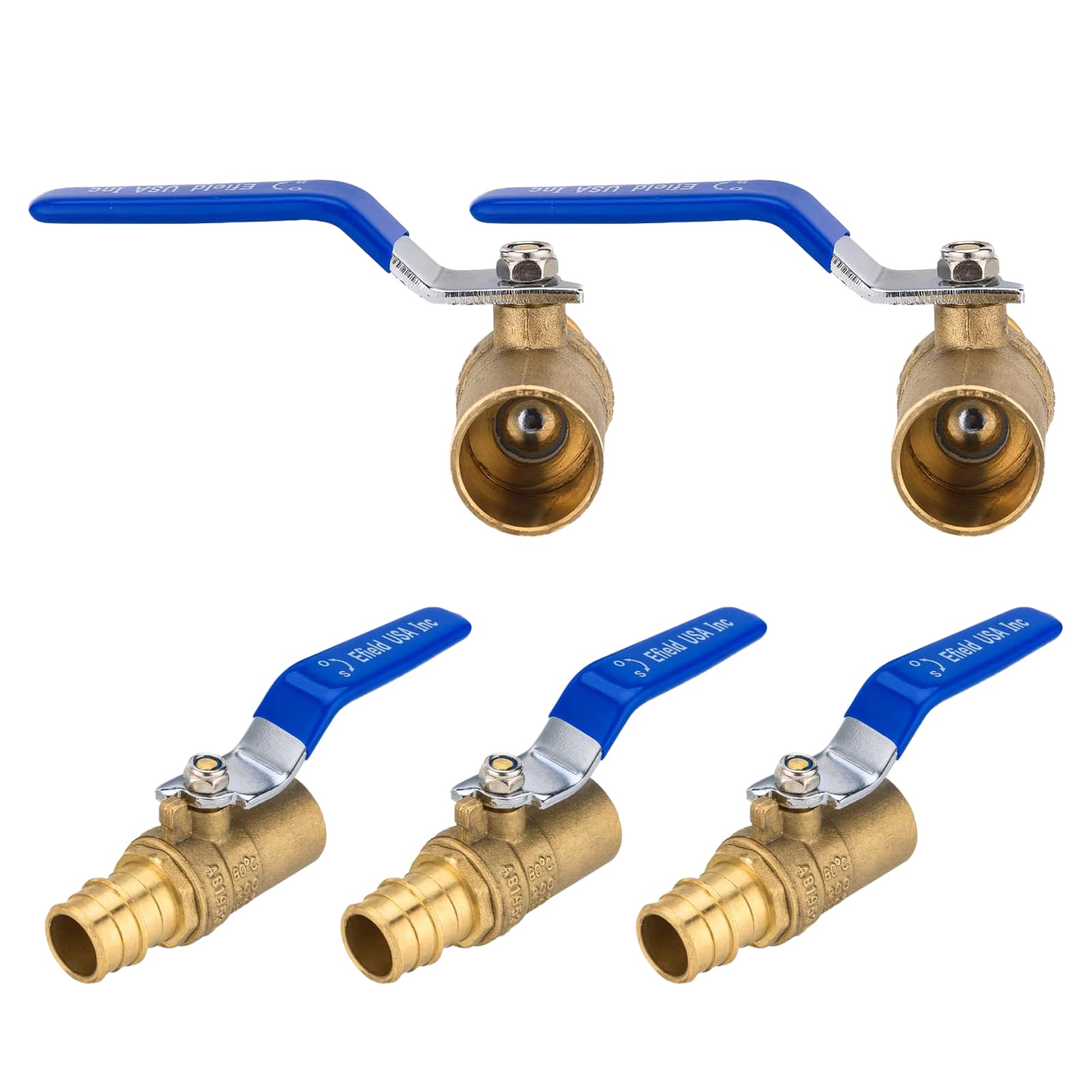 pex expansion x sweat ball valve lead free 1 8